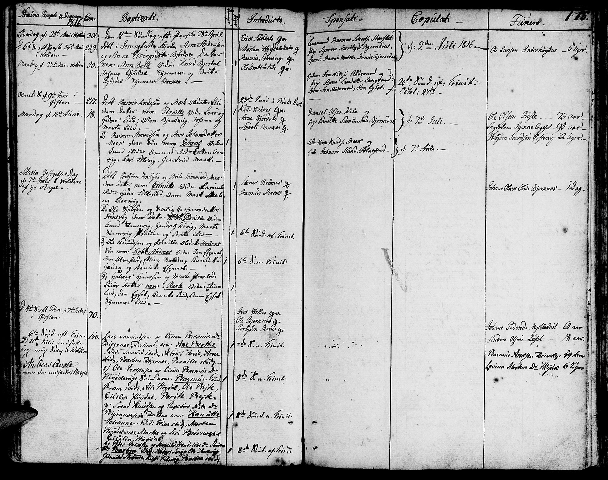 Ministerialprotokoller, klokkerbøker og fødselsregistre - Møre og Romsdal, SAT/A-1454/511/L0137: Parish register (official) no. 511A04, 1787-1816, p. 175