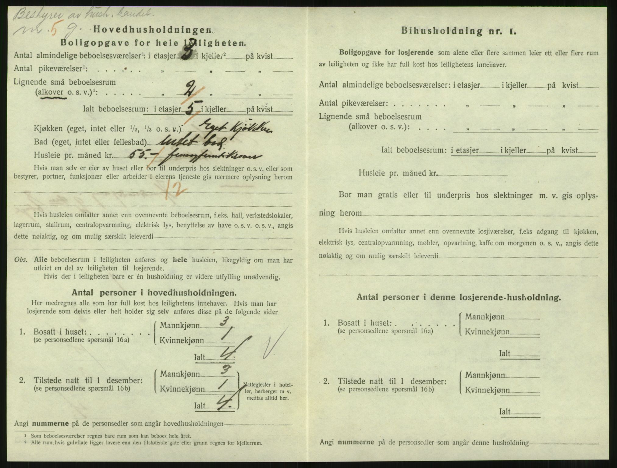 SAT, 1920 census for Molde, 1920, p. 1898