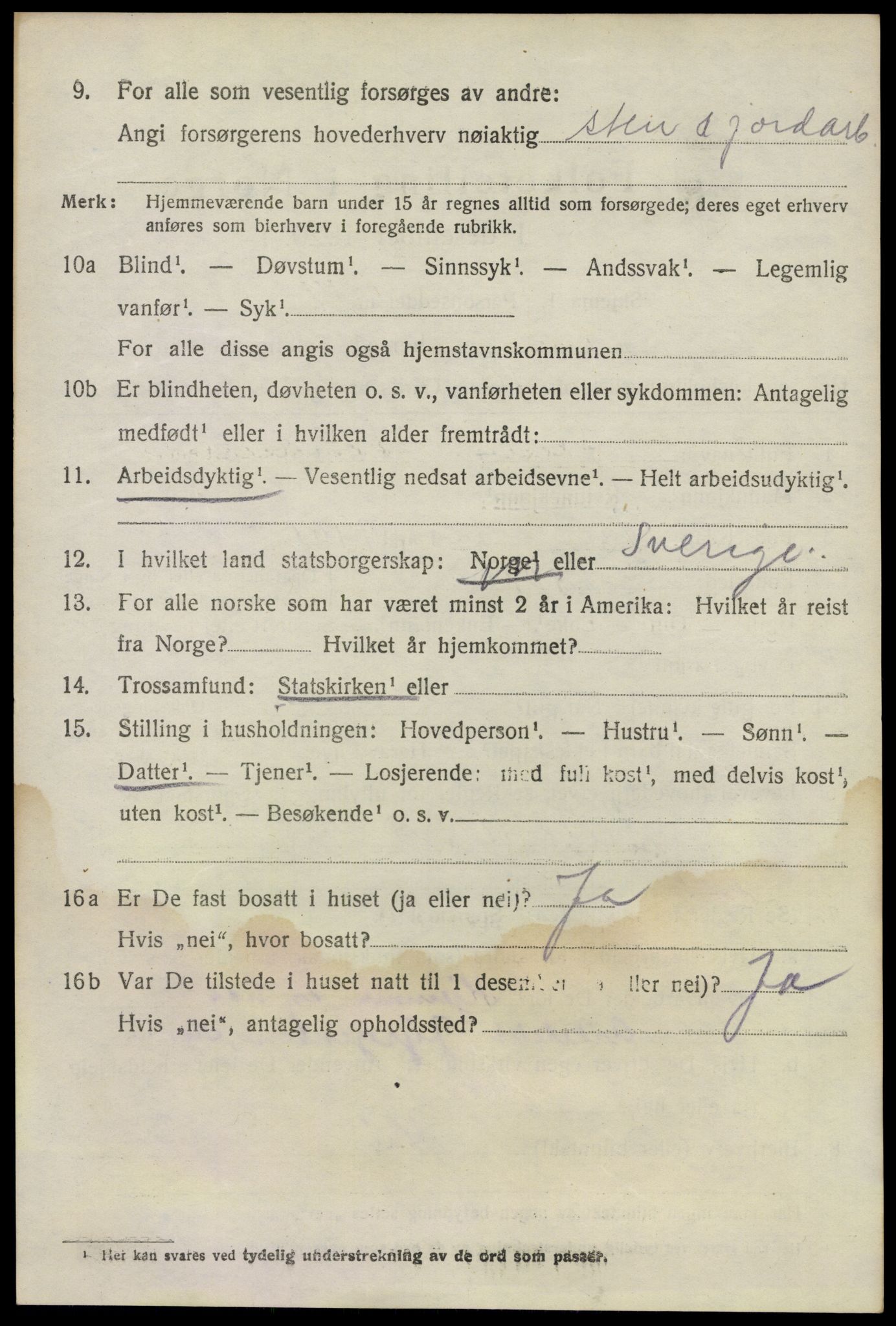 SAO, 1920 census for Bærum, 1920, p. 18407