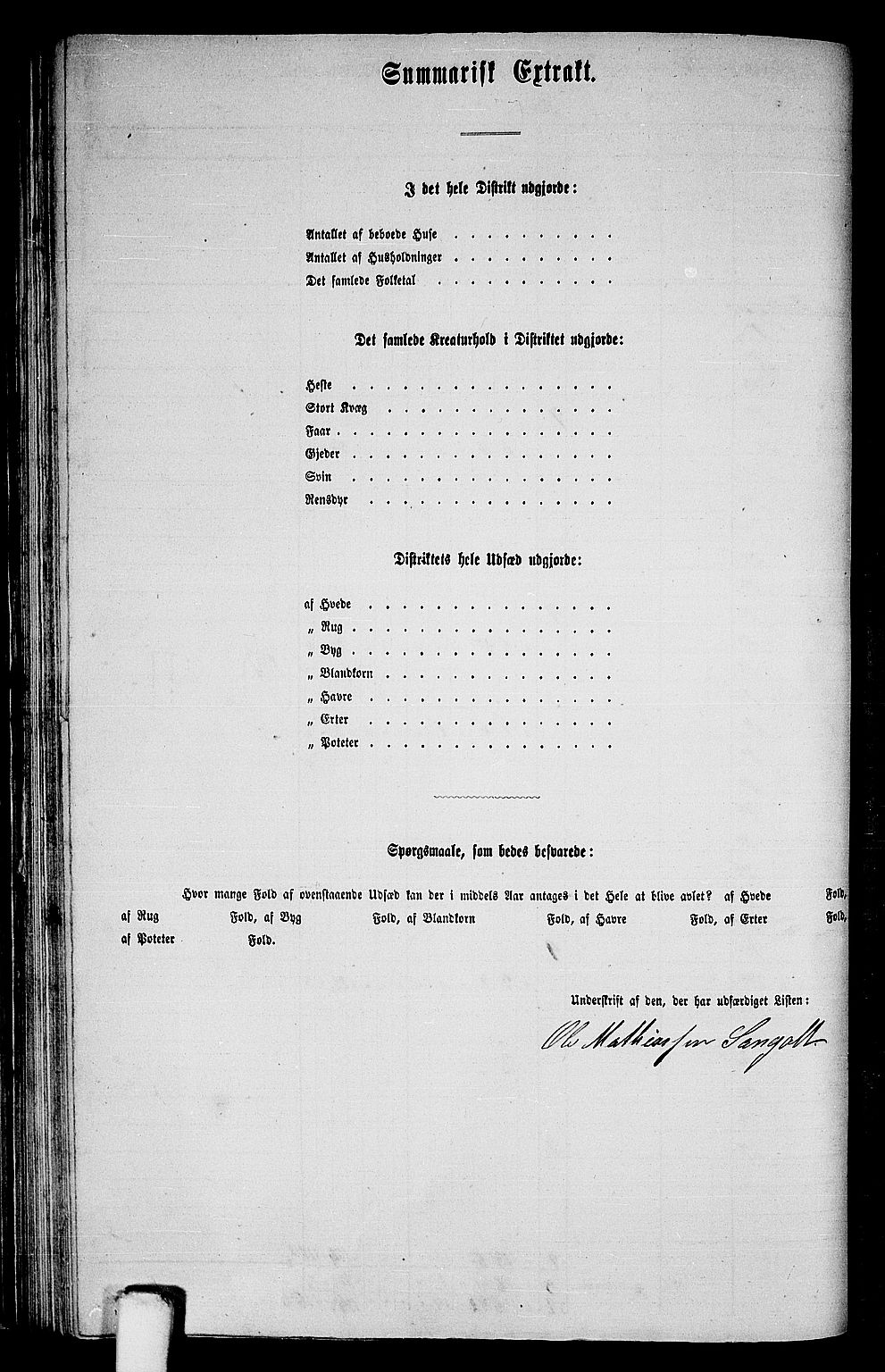 RA, 1865 census for Sund, 1865, p. 57