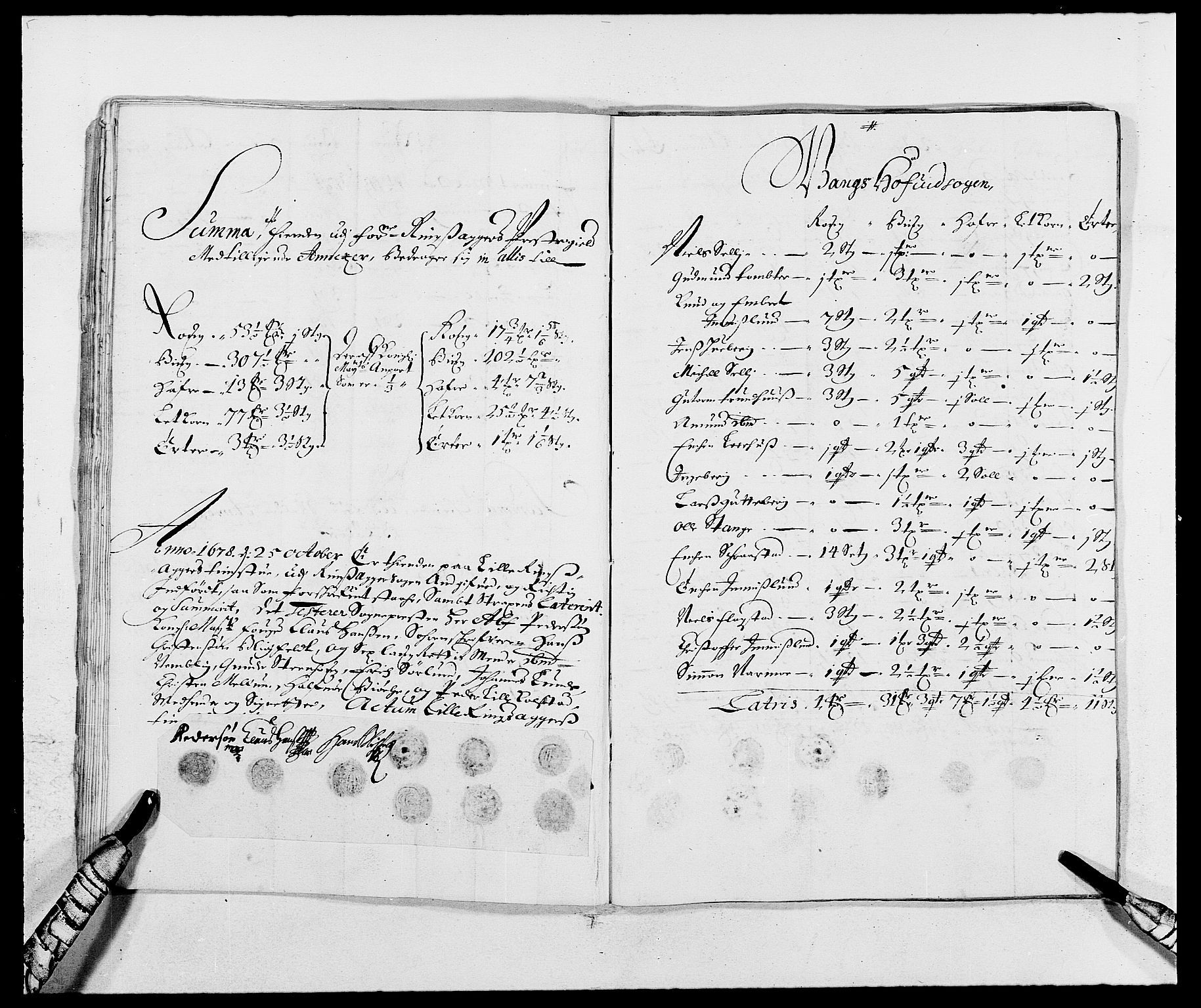 Rentekammeret inntil 1814, Reviderte regnskaper, Fogderegnskap, AV/RA-EA-4092/R16/L1017: Fogderegnskap Hedmark, 1678-1679, p. 159