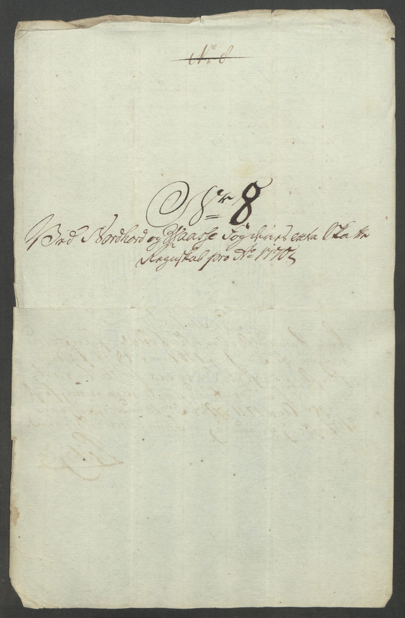 Rentekammeret inntil 1814, Reviderte regnskaper, Fogderegnskap, AV/RA-EA-4092/R51/L3303: Ekstraskatten Nordhordland og Voss, 1762-1772, p. 417