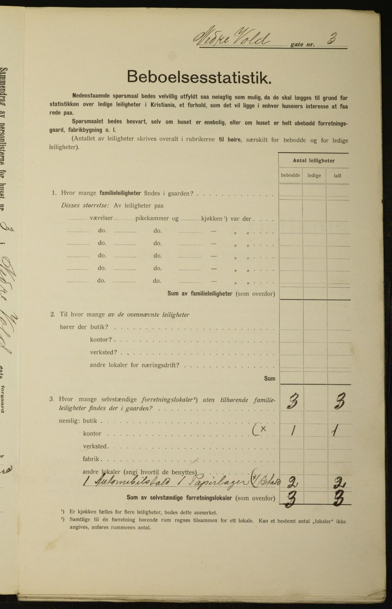 OBA, Municipal Census 1912 for Kristiania, 1912, p. 70132