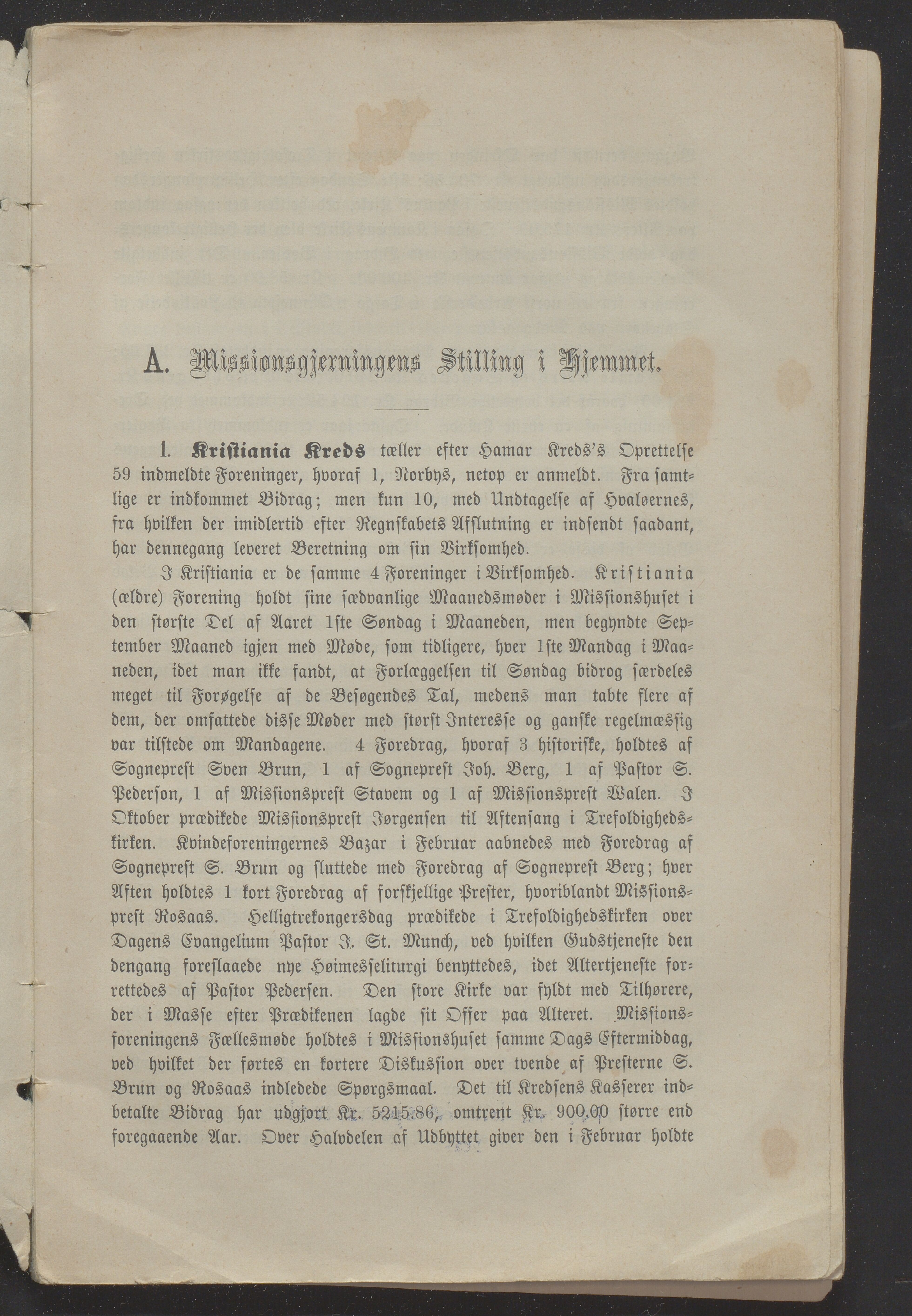 Det Norske Misjonsselskap - hovedadministrasjonen, VID/MA-A-1045/D/Db/Dba/L0338/0012: Beretninger, Bøker, Skrifter o.l   / Årsberetninger 45/46. , 1887-1888