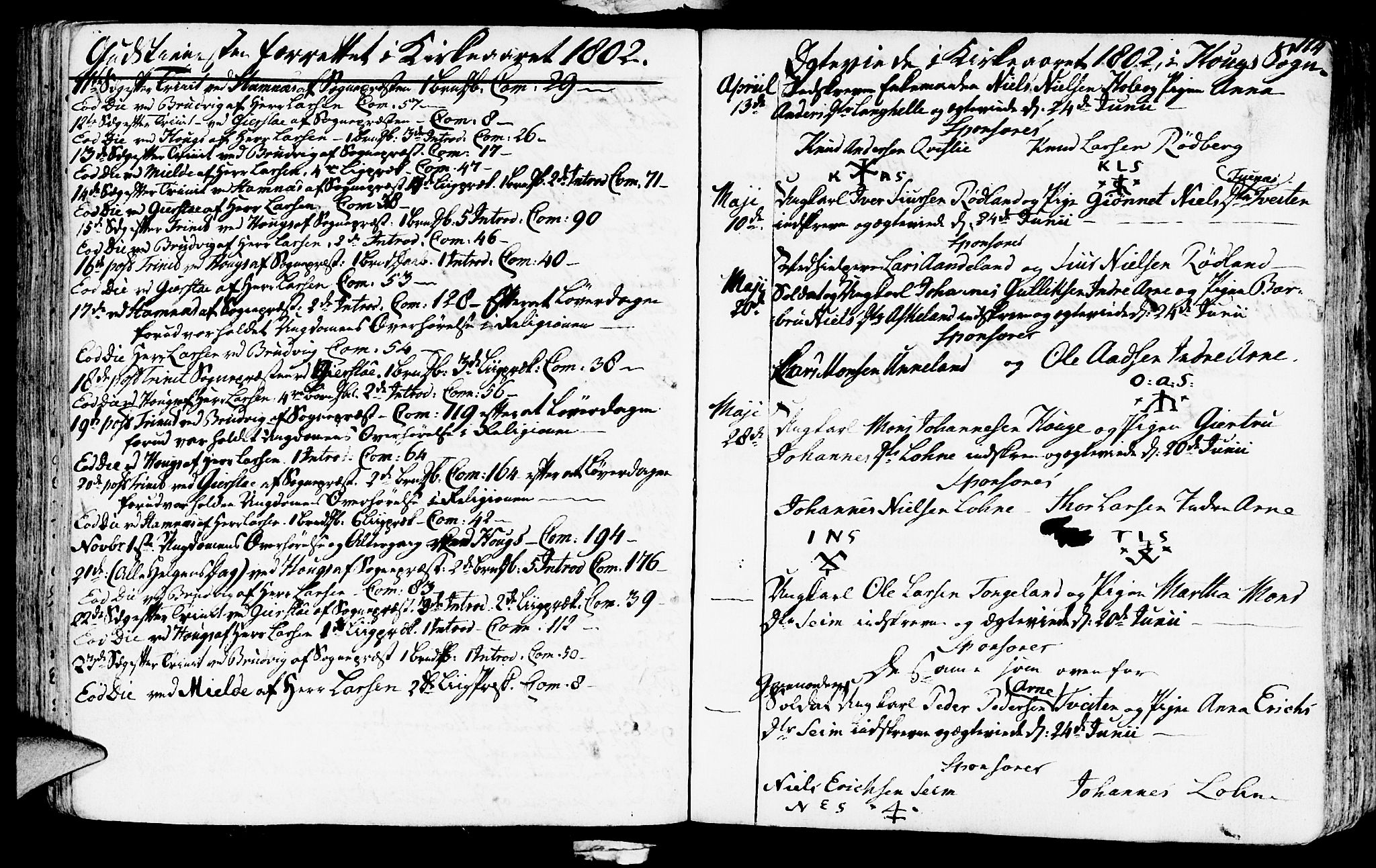 Haus sokneprestembete, SAB/A-75601/H/Haa: Parish register (official) no. A 11, 1796-1816, p. 114