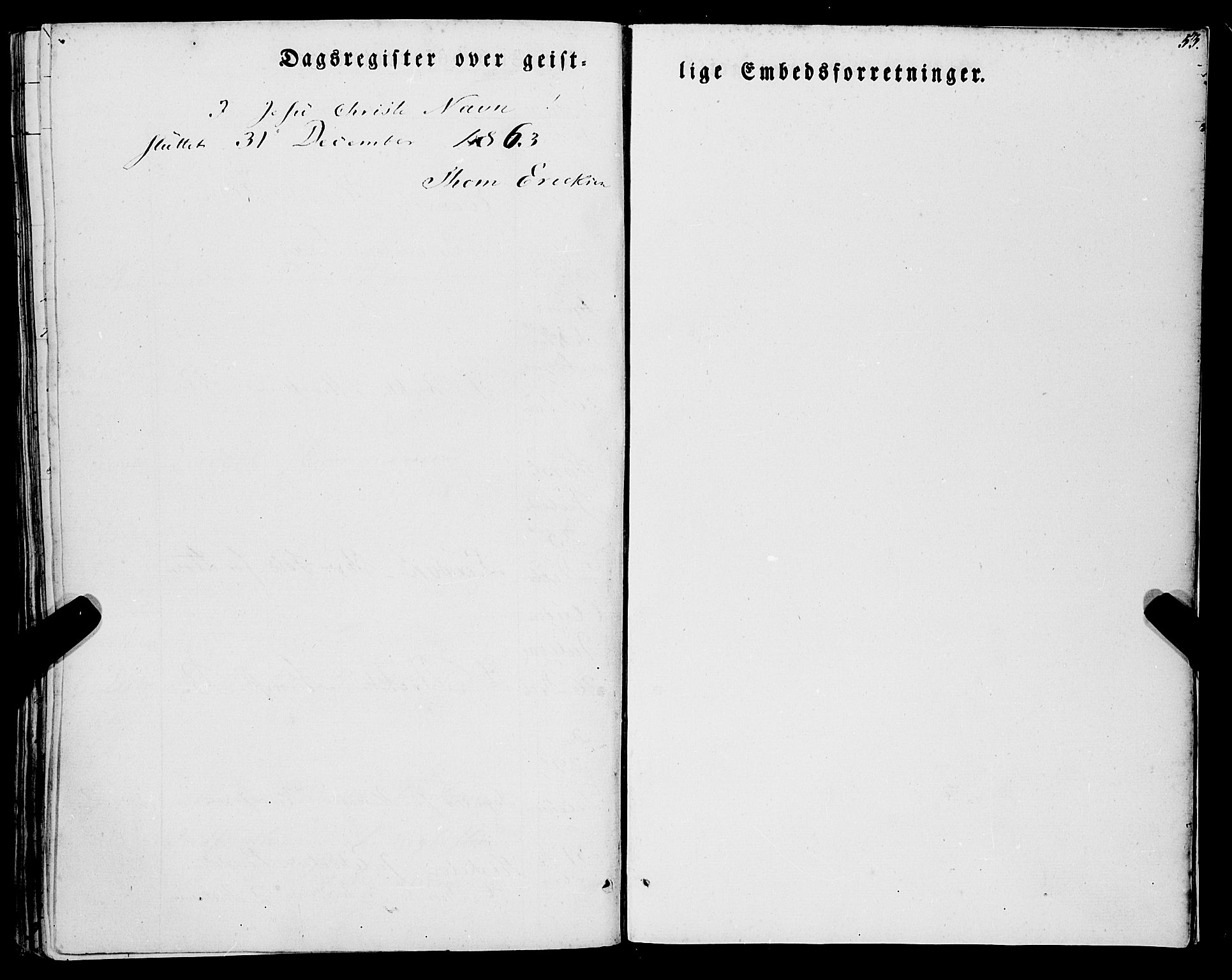 Lavik sokneprestembete, SAB/A-80901: Parish register (official) no. A 3, 1843-1863, p. 53