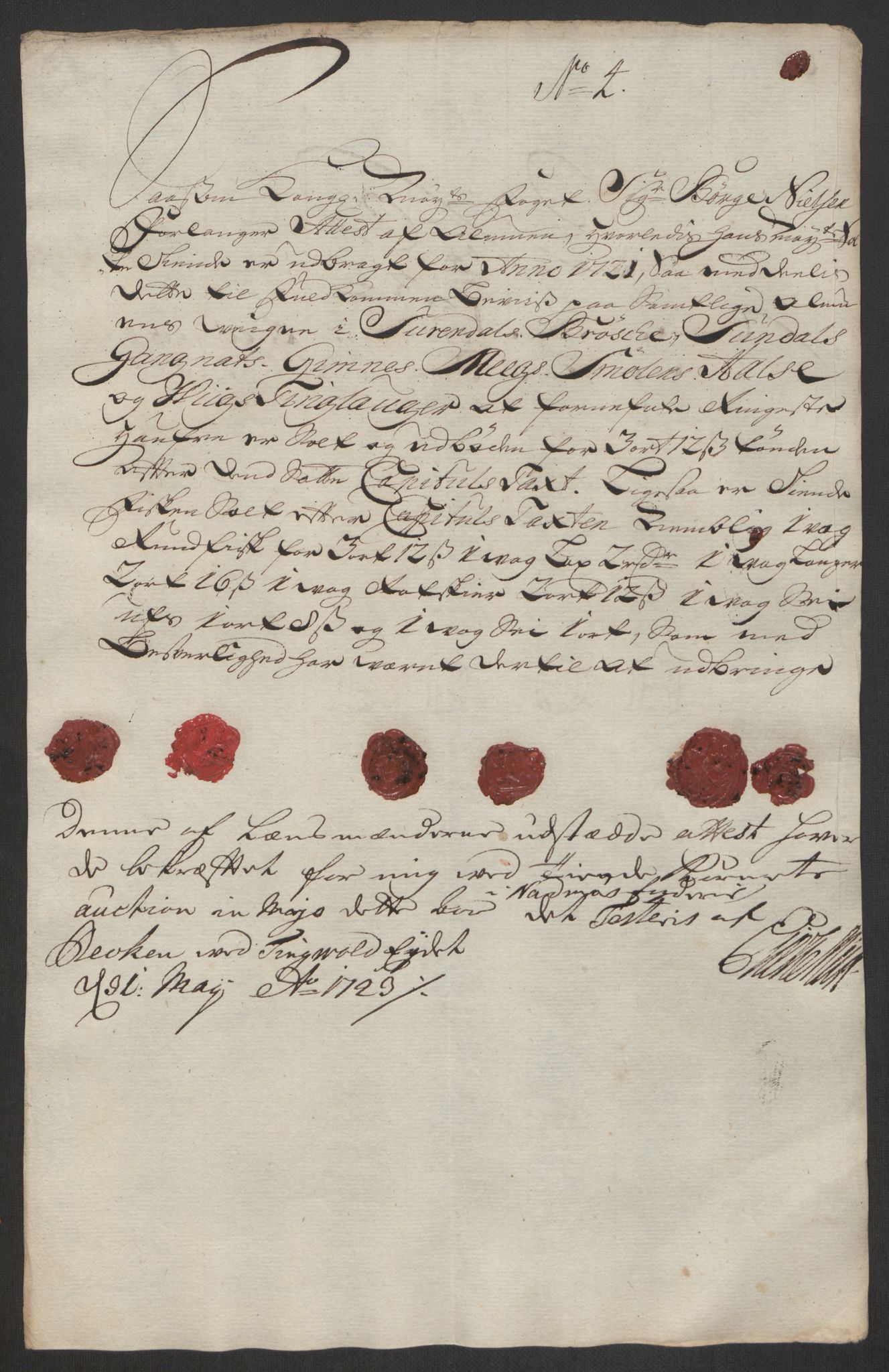 Rentekammeret inntil 1814, Reviderte regnskaper, Fogderegnskap, AV/RA-EA-4092/R56/L3754: Fogderegnskap Nordmøre, 1721, p. 440