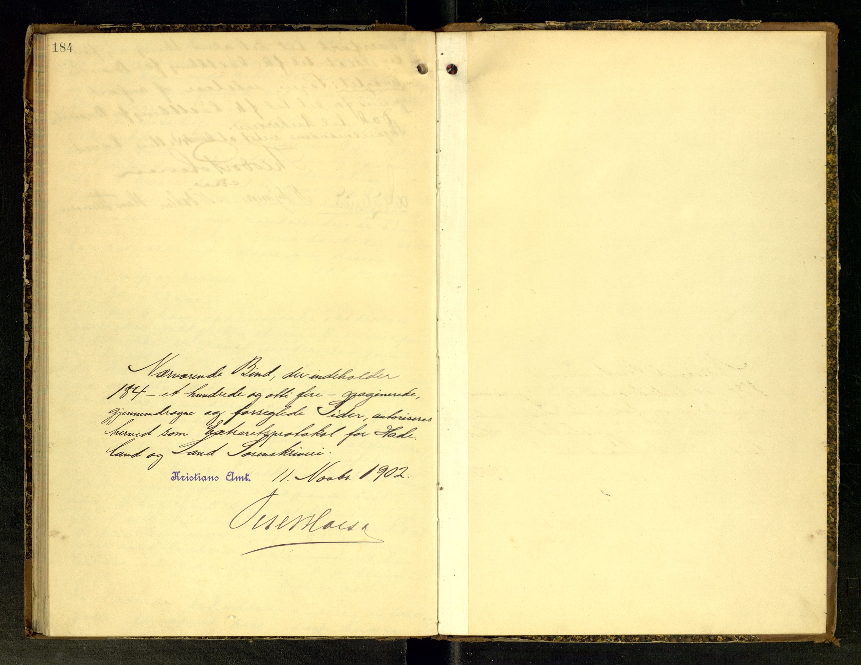 Hadeland og Land tingrett, AV/SAH-TING-010/G/Gc/L0034: Ekstrarettsprotokoll, 1902-1904