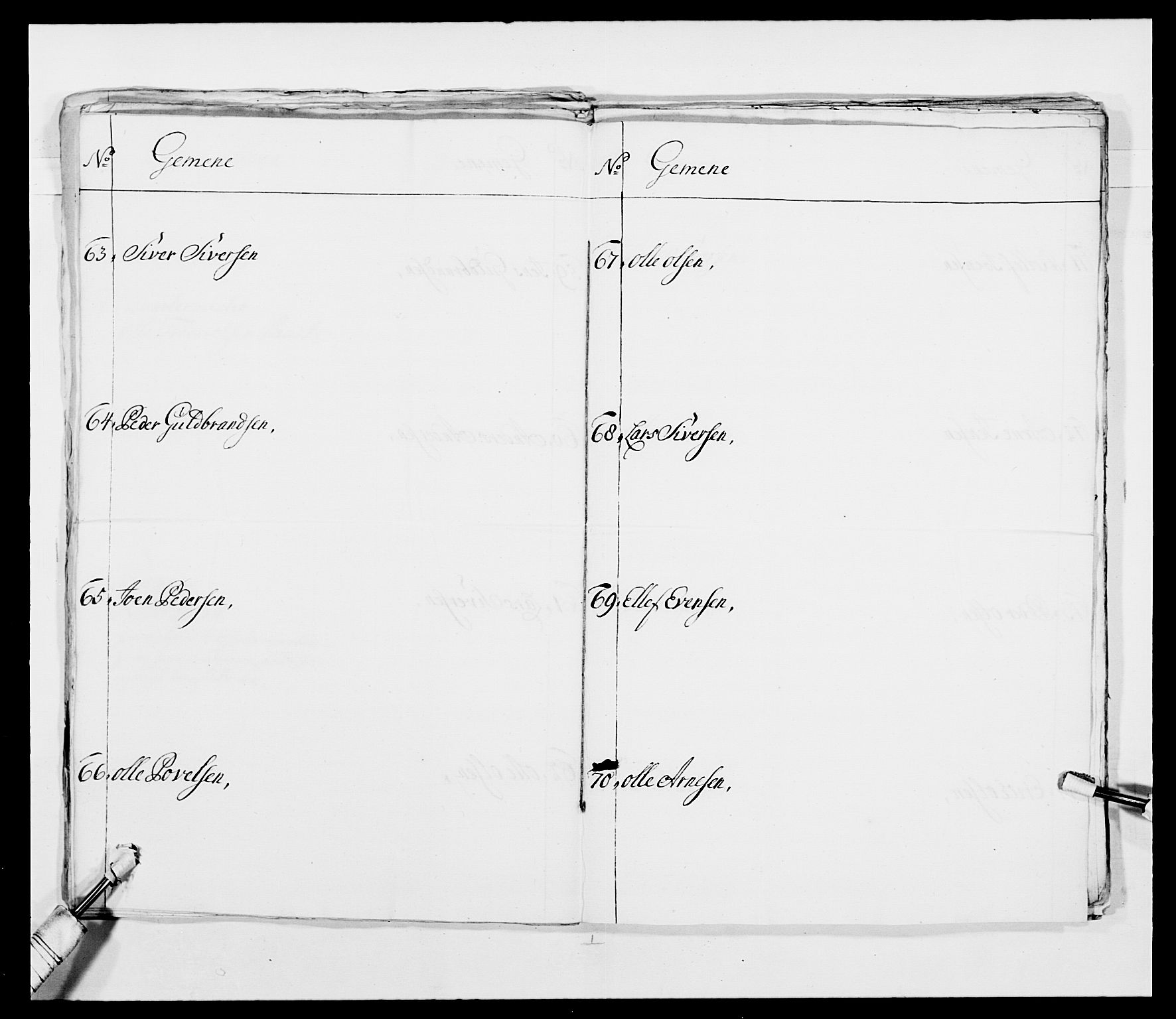 Kommanderende general (KG I) med Det norske krigsdirektorium, AV/RA-EA-5419/E/Ea/L0482: Nordafjelske dragonregiment, 1718-1761, p. 157