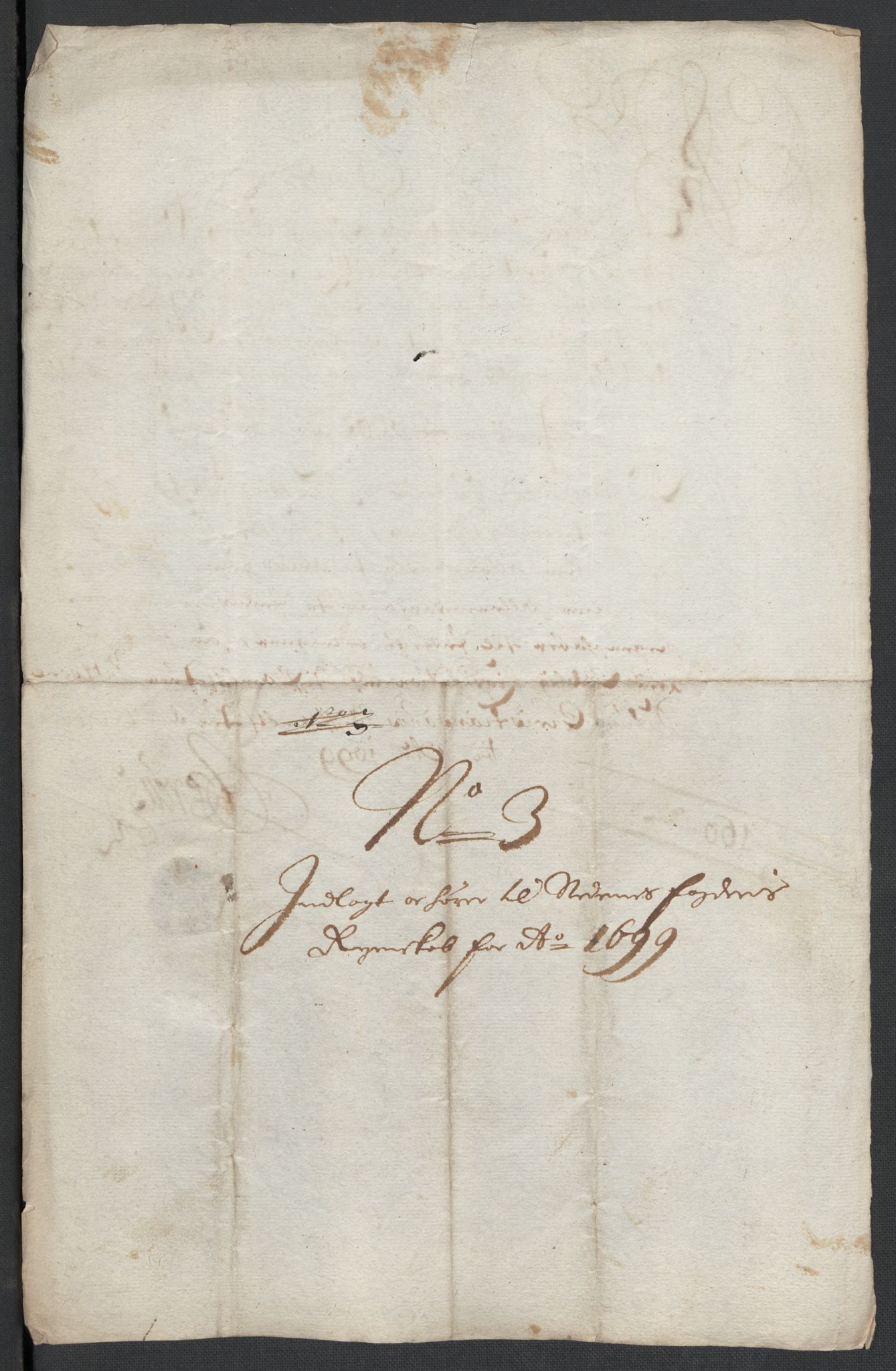 Rentekammeret inntil 1814, Reviderte regnskaper, Fogderegnskap, AV/RA-EA-4092/R39/L2314: Fogderegnskap Nedenes, 1698-1699, p. 290