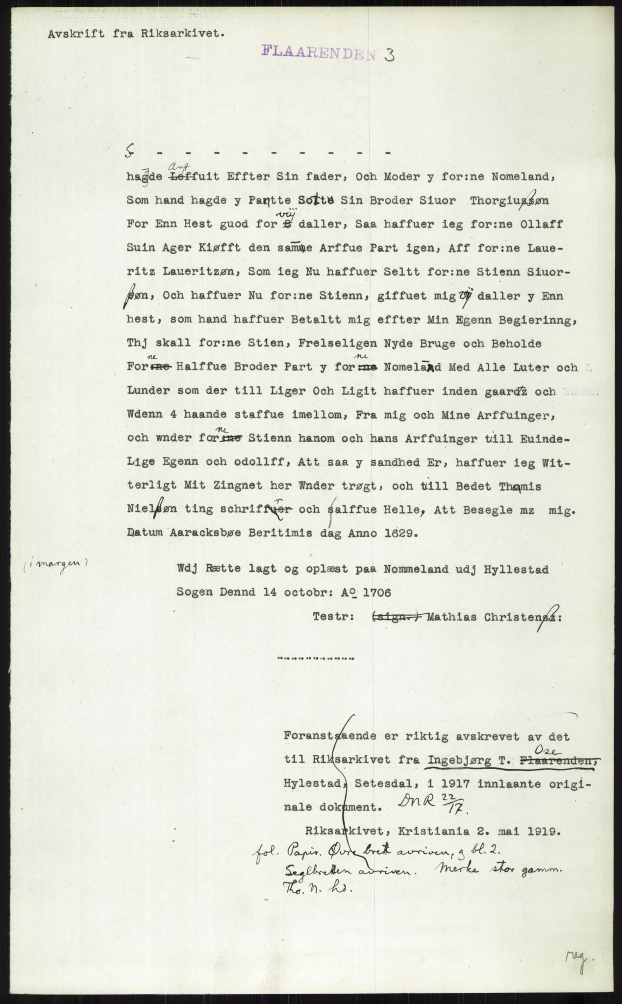 Samlinger til kildeutgivelse, Diplomavskriftsamlingen, AV/RA-EA-4053/H/Ha, p. 1950