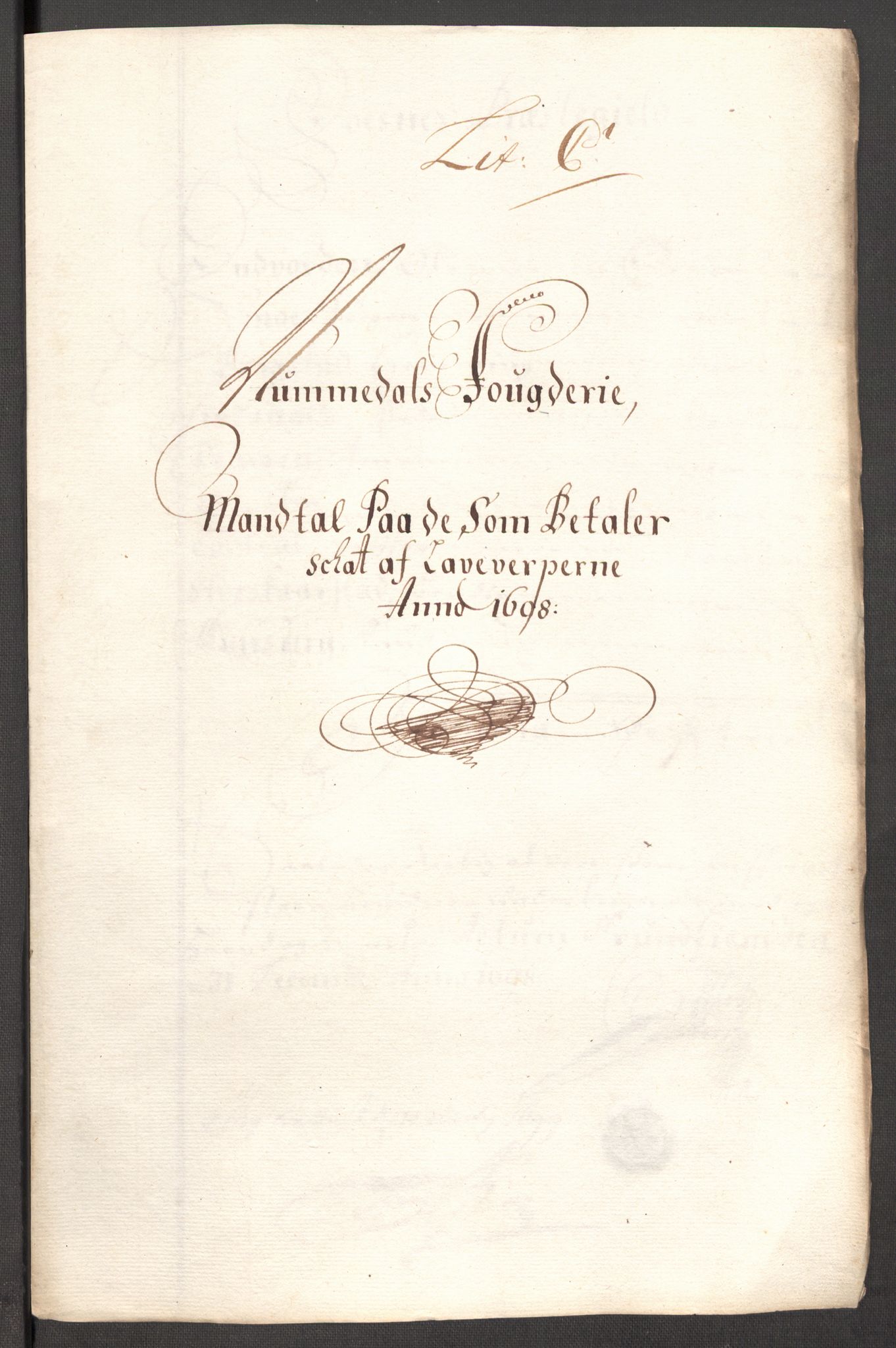Rentekammeret inntil 1814, Reviderte regnskaper, Fogderegnskap, RA/EA-4092/R64/L4425: Fogderegnskap Namdal, 1696-1698, p. 388