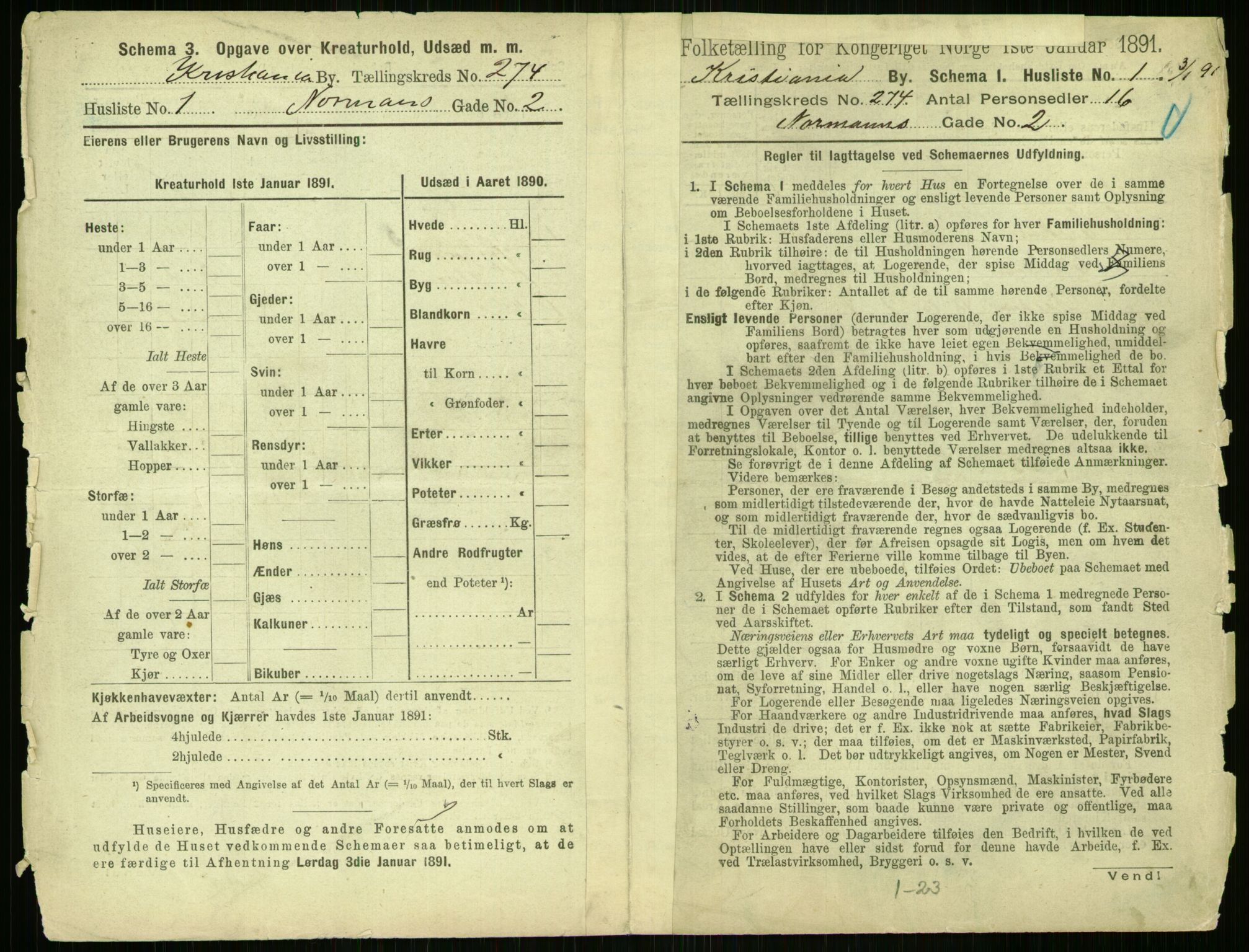 RA, 1891 census for 0301 Kristiania, 1891, p. 166350