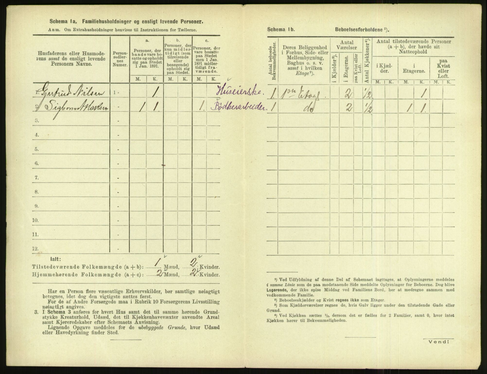 RA, 1891 census for 1004 Flekkefjord, 1891, p. 467