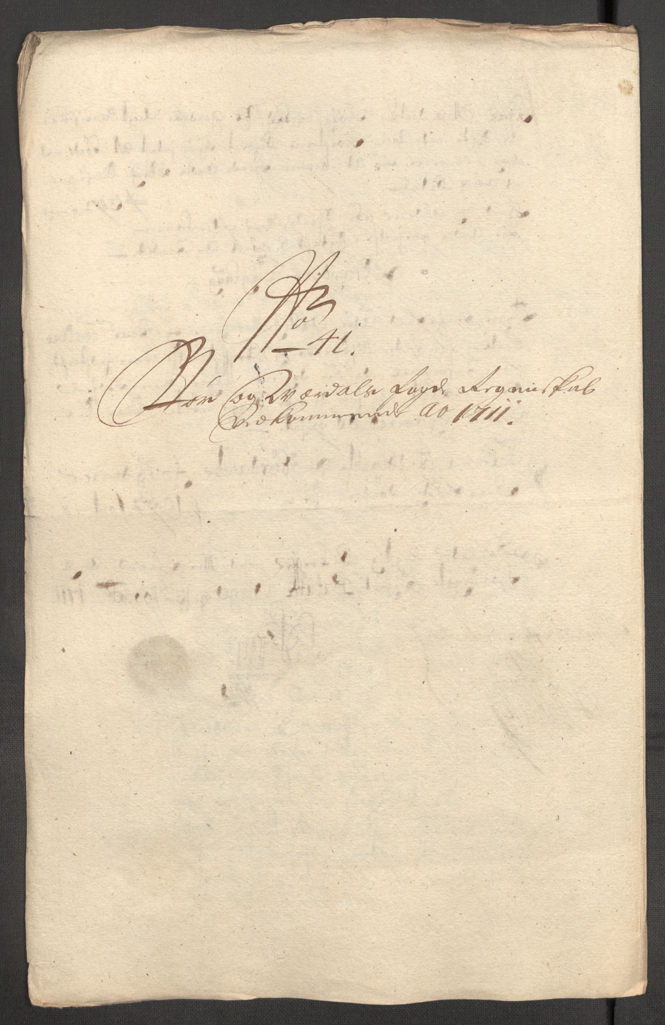 Rentekammeret inntil 1814, Reviderte regnskaper, Fogderegnskap, AV/RA-EA-4092/R62/L4201: Fogderegnskap Stjørdal og Verdal, 1711, p. 193