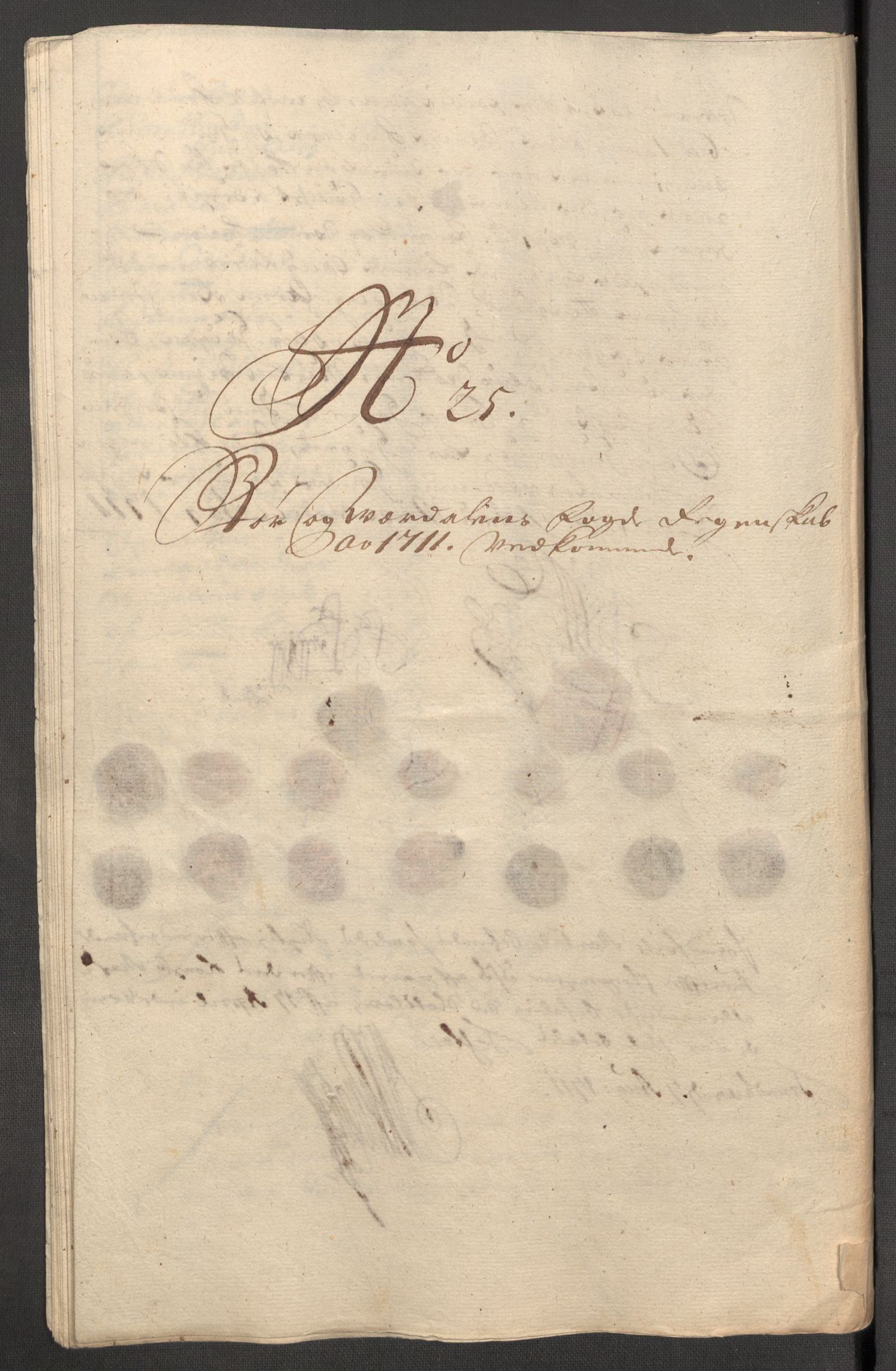 Rentekammeret inntil 1814, Reviderte regnskaper, Fogderegnskap, AV/RA-EA-4092/R62/L4201: Fogderegnskap Stjørdal og Verdal, 1711, p. 516