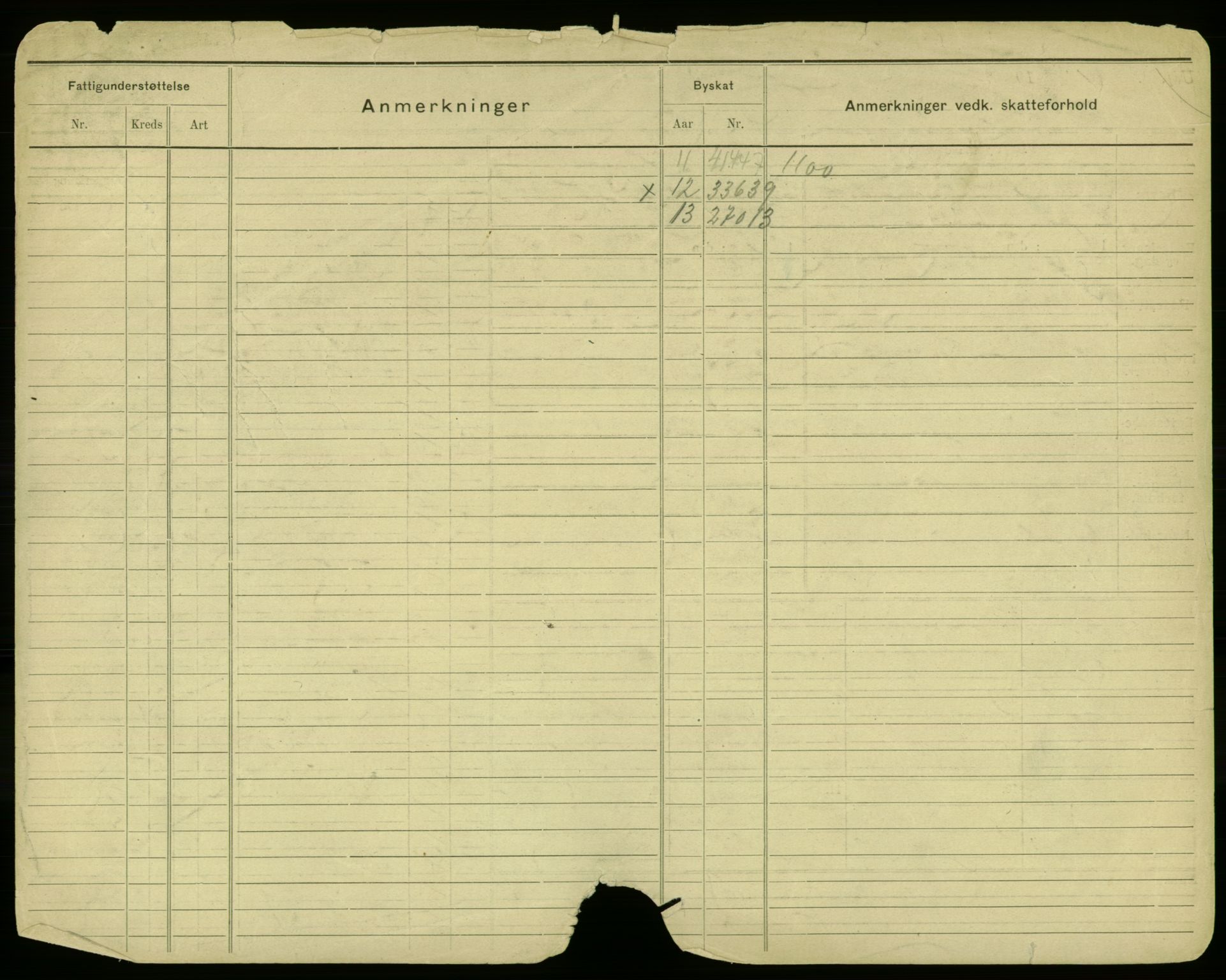 Oslo folkeregister, Registerkort, SAO/A-11715/F/Fa/Fac/L0005: Menn, 1906-1914, p. 1068b
