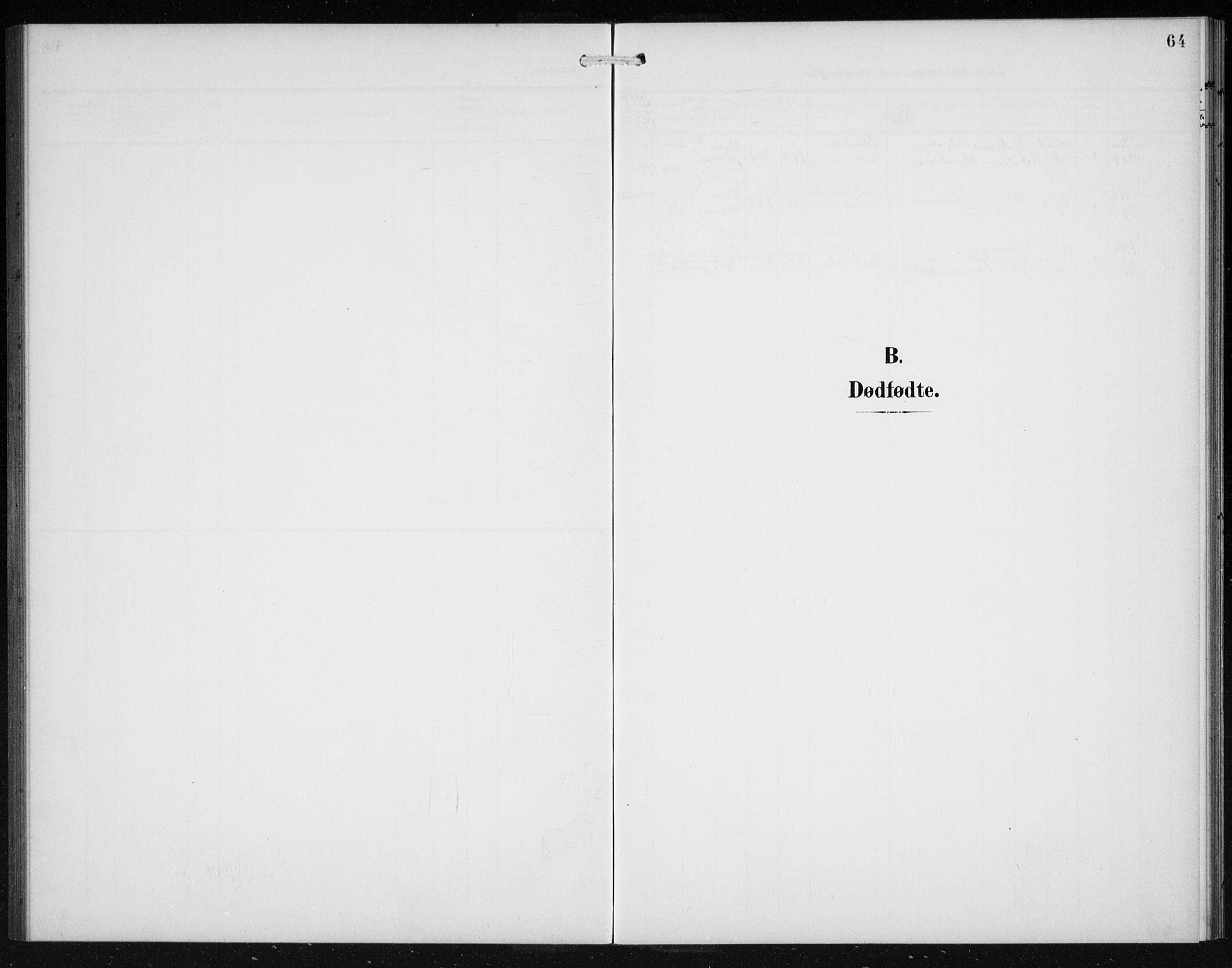 Hægebostad sokneprestkontor, AV/SAK-1111-0024/F/Fb/Fba/L0005: Parish register (copy) no. B 5, 1907-1931, p. 64