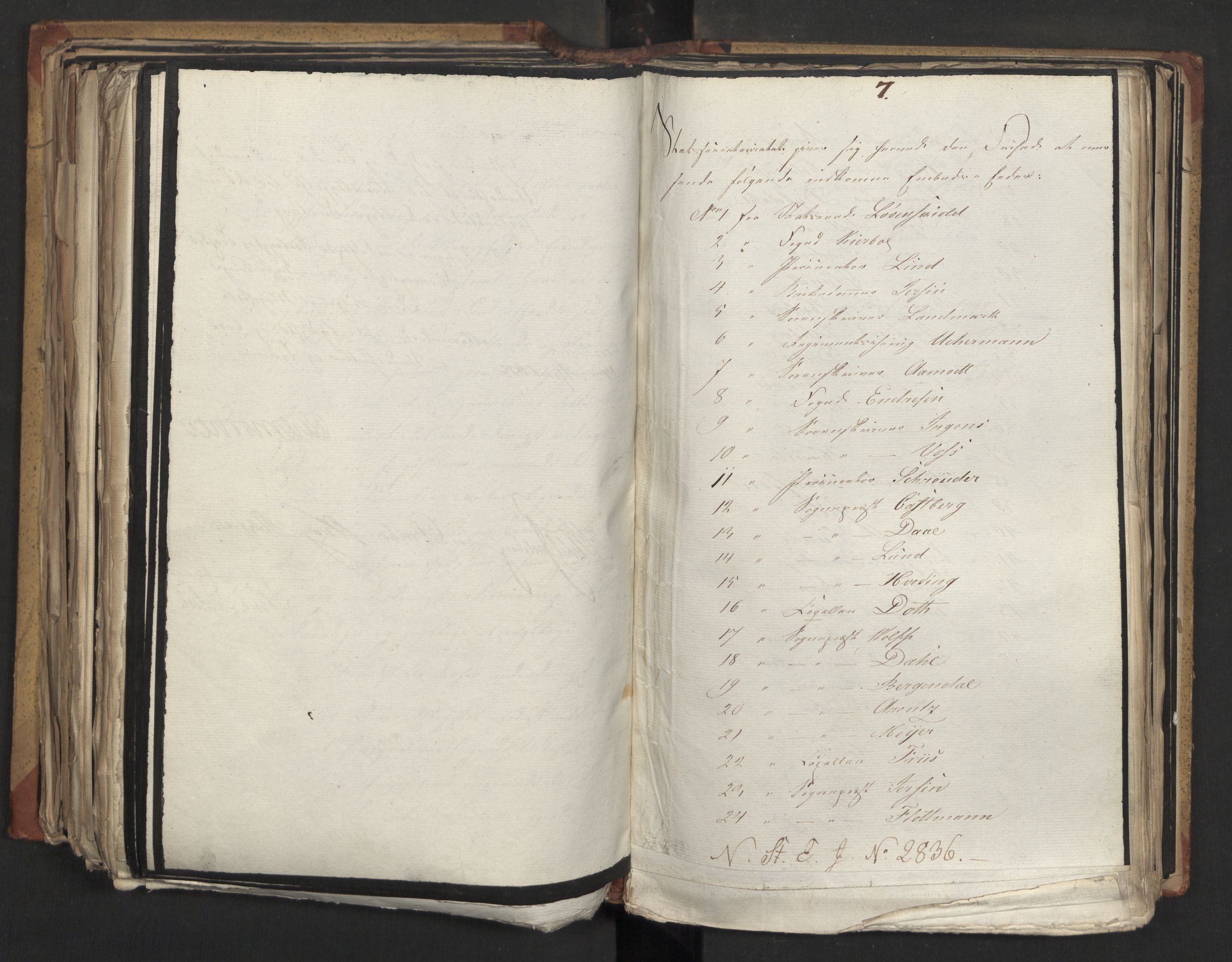 Statsrådsavdelingen i Stockholm, AV/RA-S-1003/D/Da/L0013: Regjeringsinnstillinger nr. 2761-2889, 1818, p. 404