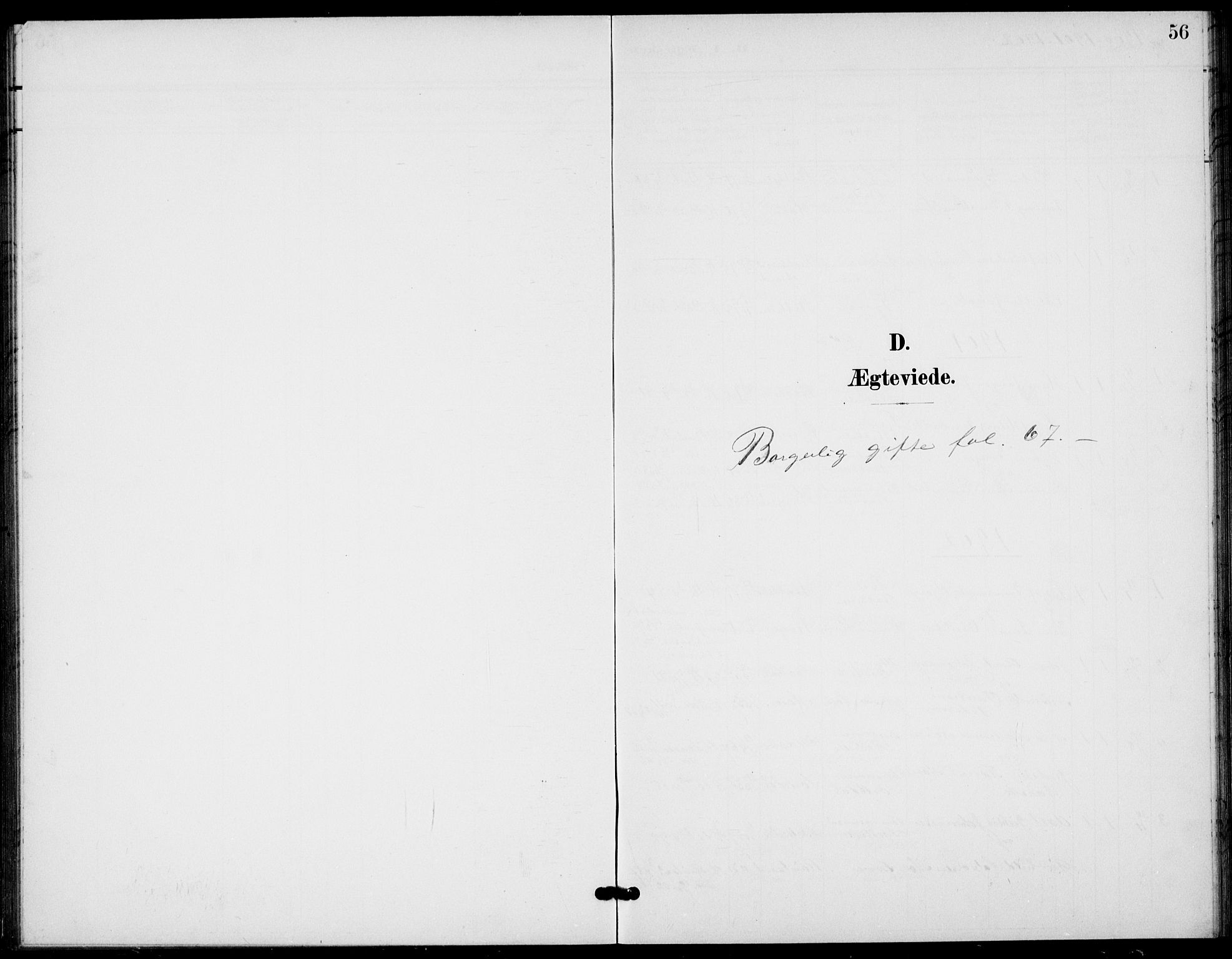 Bamble kirkebøker, SAKO/A-253/G/Gb/L0002: Parish register (copy) no. II 2, 1900-1925, p. 56