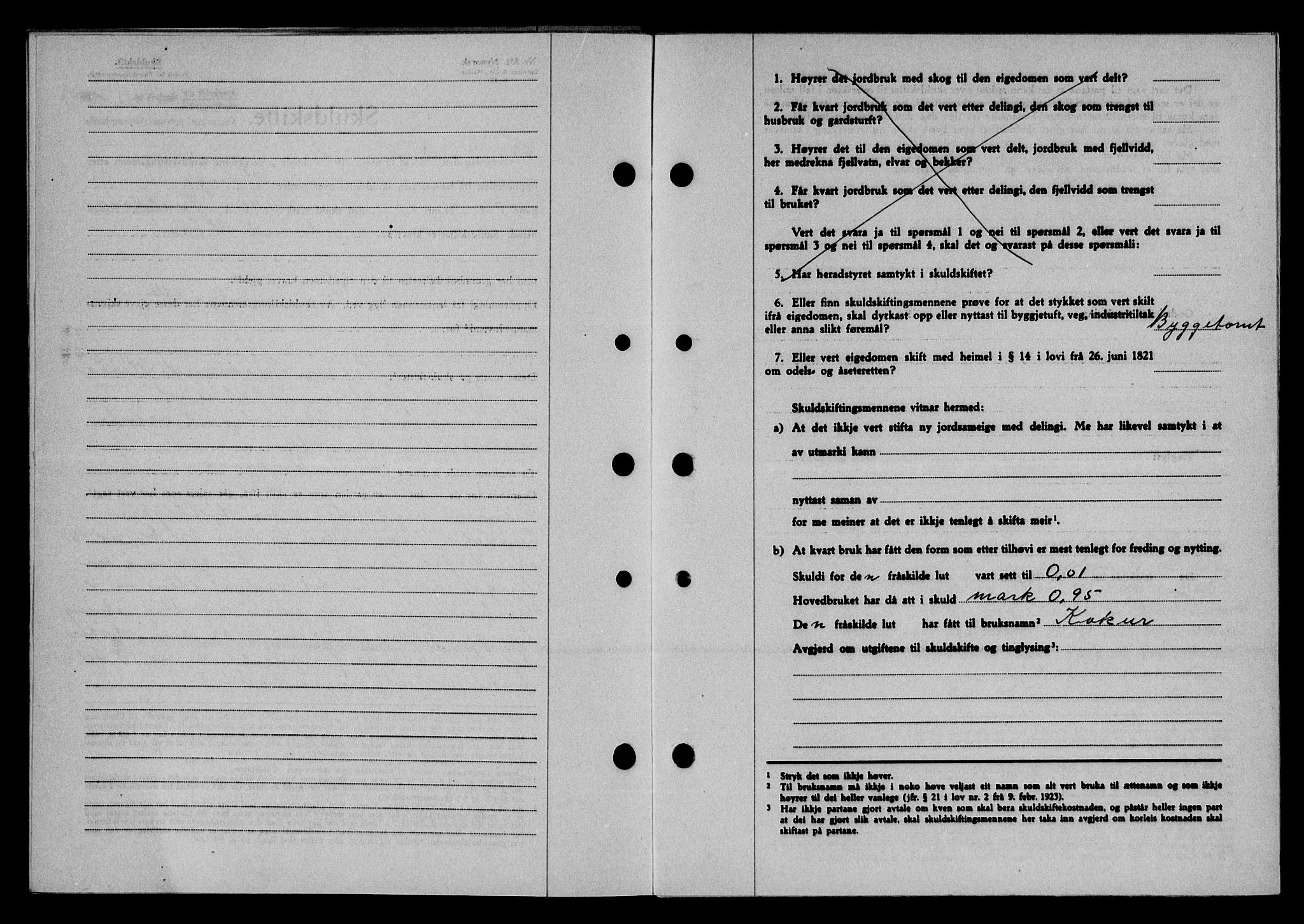 Karmsund sorenskriveri, SAST/A-100311/01/II/IIB/L0090: Mortgage book no. 70A, 1947-1947, Diary no: : 1317/1947