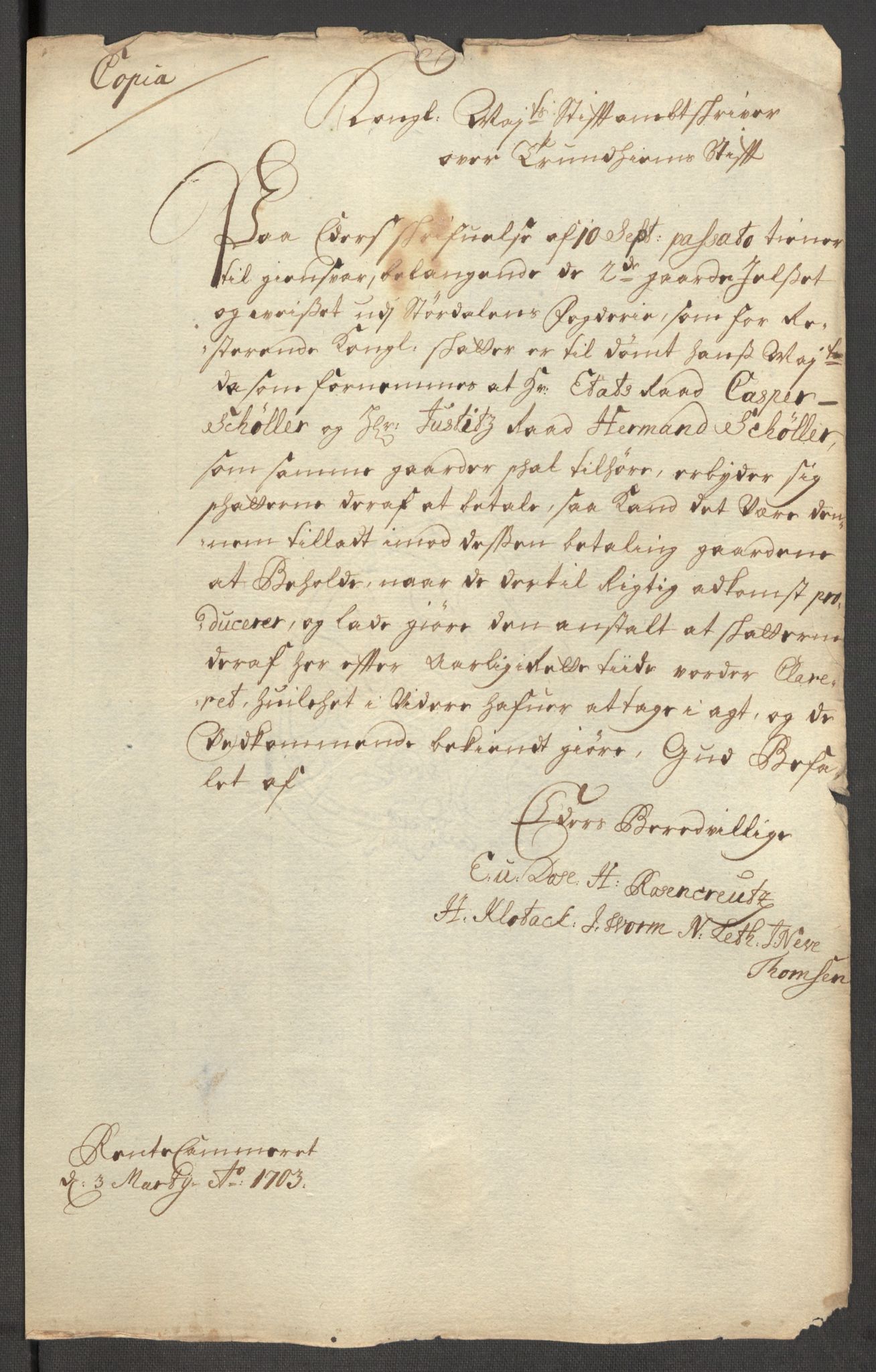 Rentekammeret inntil 1814, Reviderte regnskaper, Fogderegnskap, AV/RA-EA-4092/R62/L4193: Fogderegnskap Stjørdal og Verdal, 1701-1702, p. 228