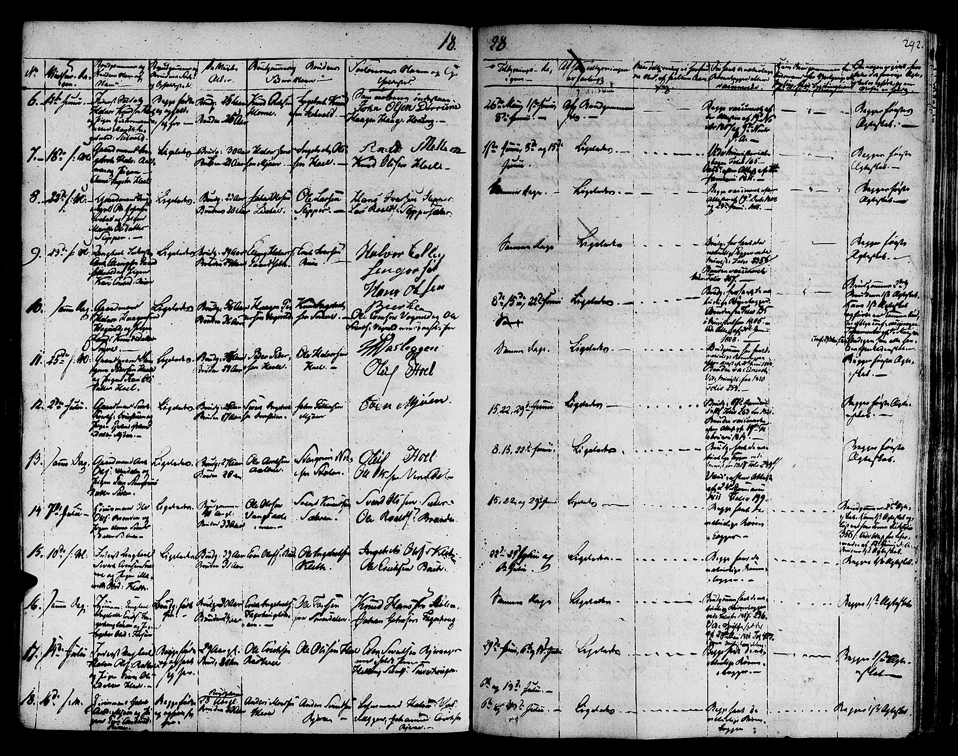 Ministerialprotokoller, klokkerbøker og fødselsregistre - Sør-Trøndelag, SAT/A-1456/678/L0897: Parish register (official) no. 678A06-07, 1821-1847, p. 292
