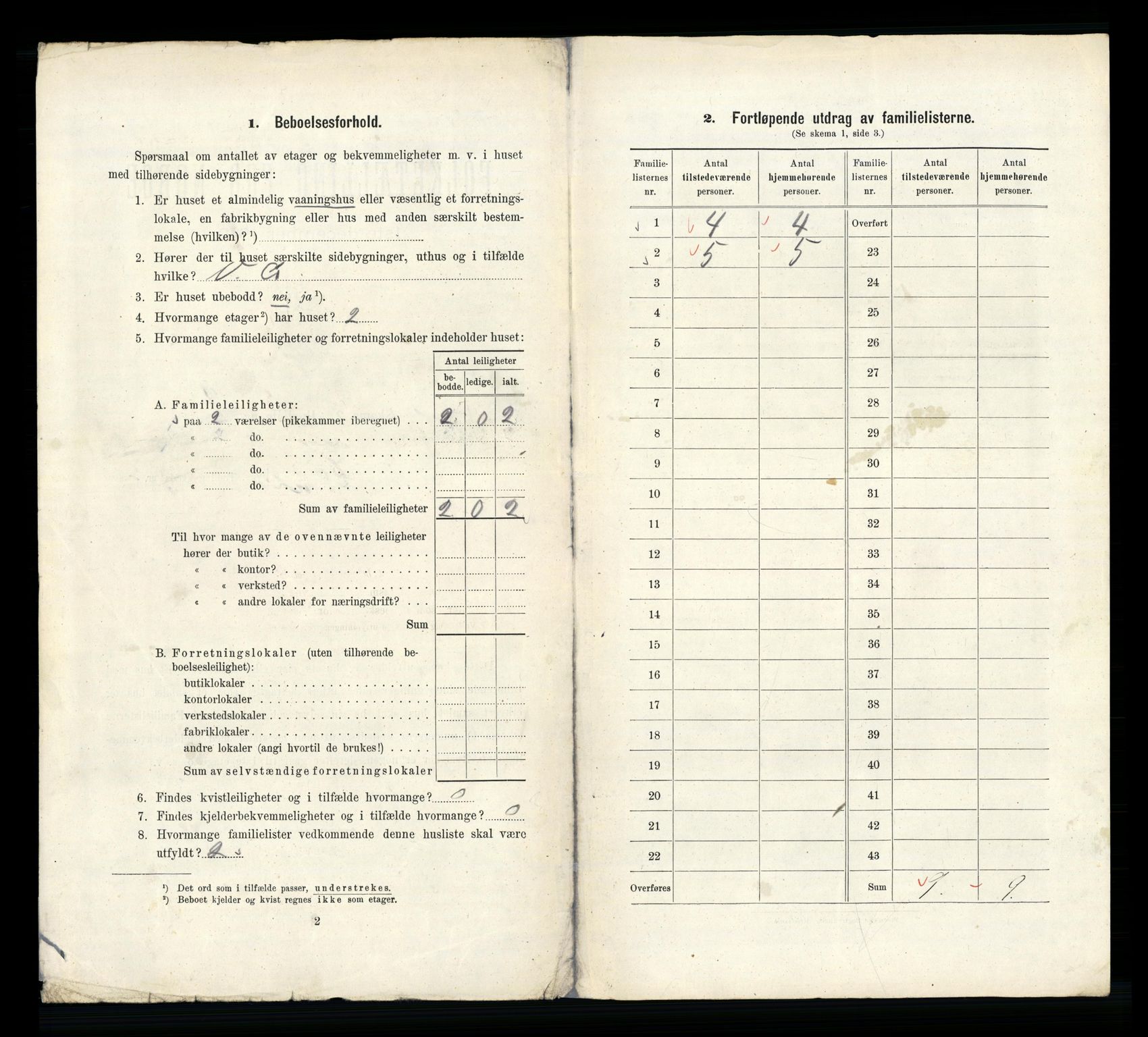 RA, 1910 census for Kristiansund, 1910, p. 7218