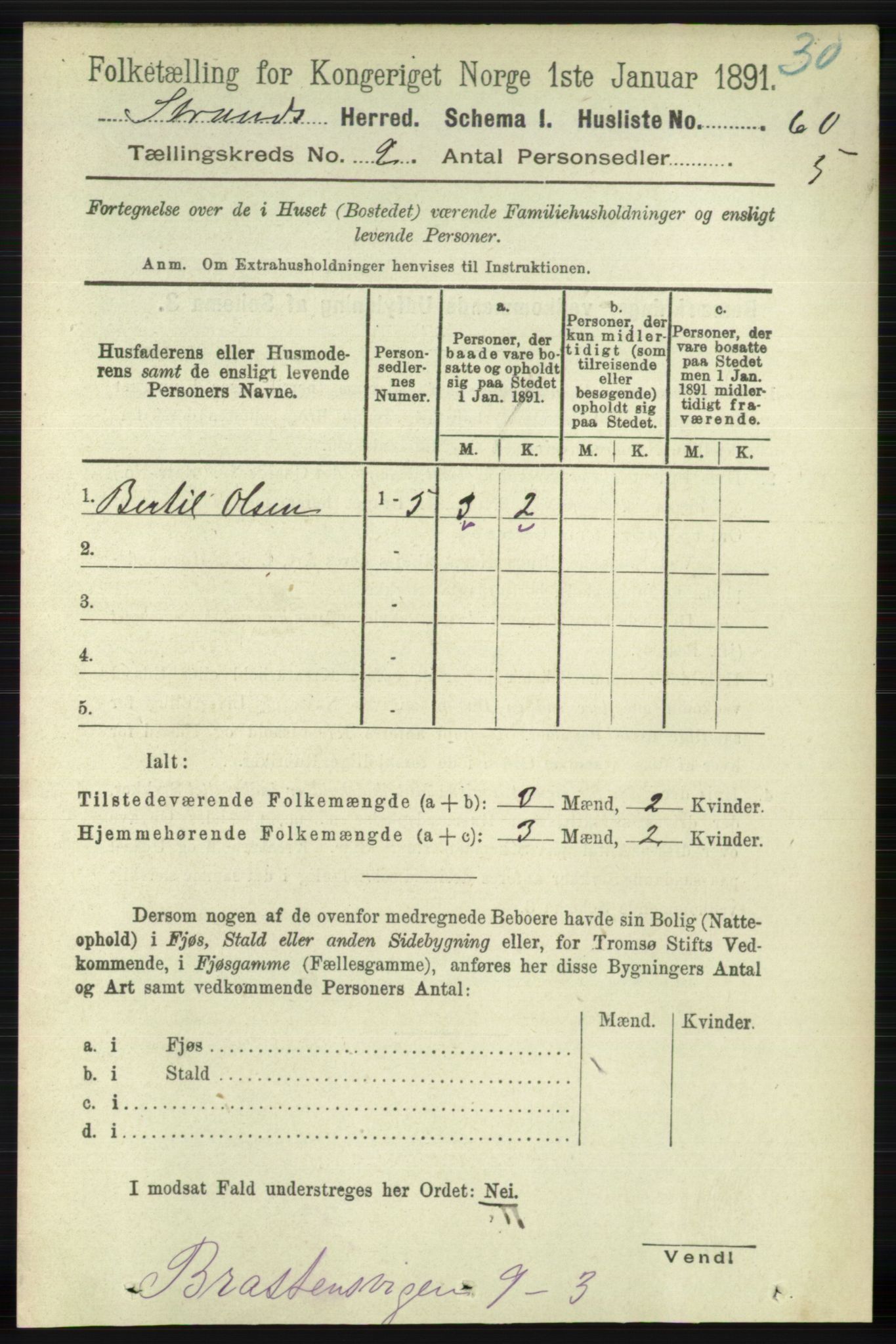 RA, 1891 census for 1130 Strand, 1891, p. 413