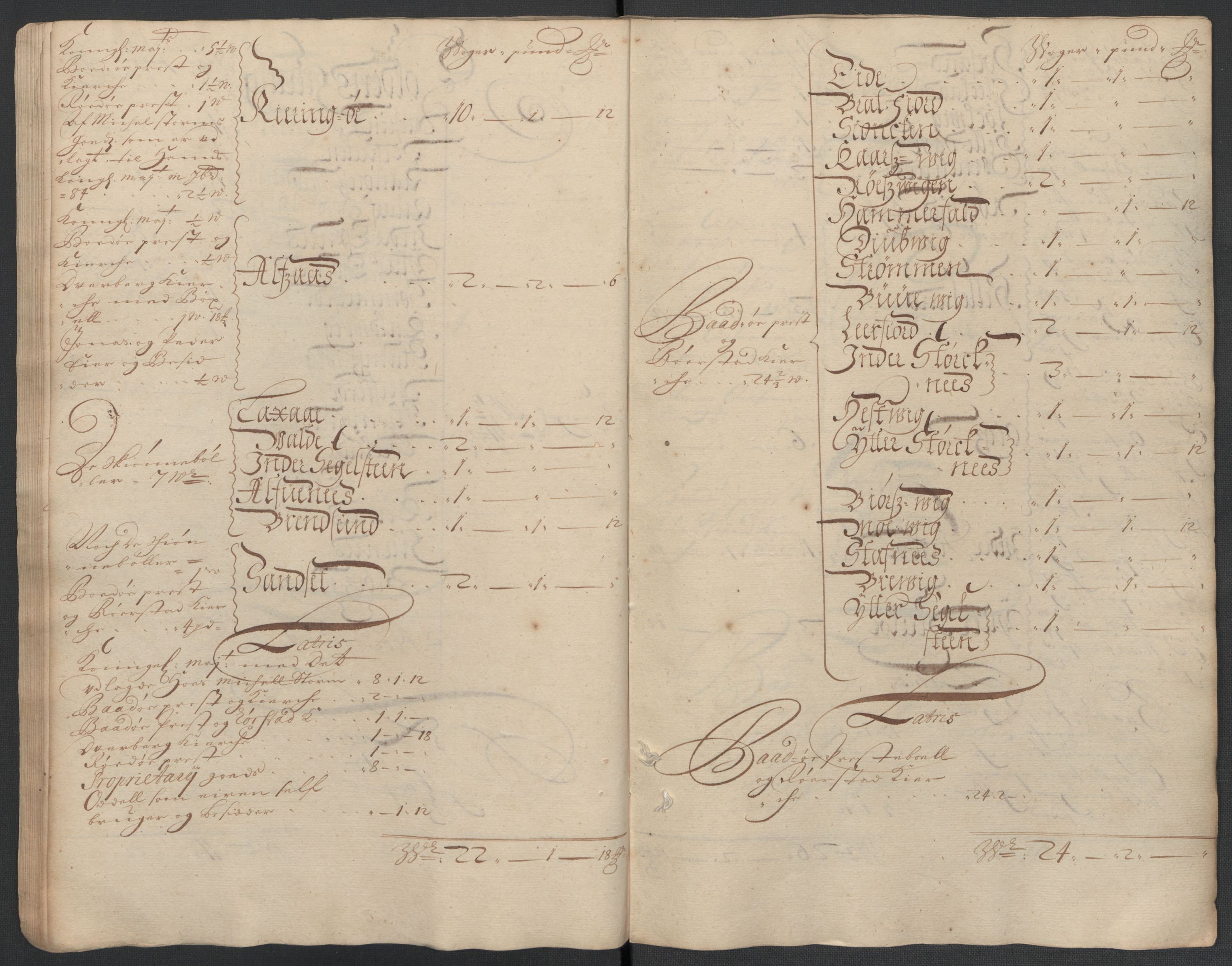 Rentekammeret inntil 1814, Reviderte regnskaper, Fogderegnskap, AV/RA-EA-4092/R66/L4579: Fogderegnskap Salten, 1697-1700, p. 163