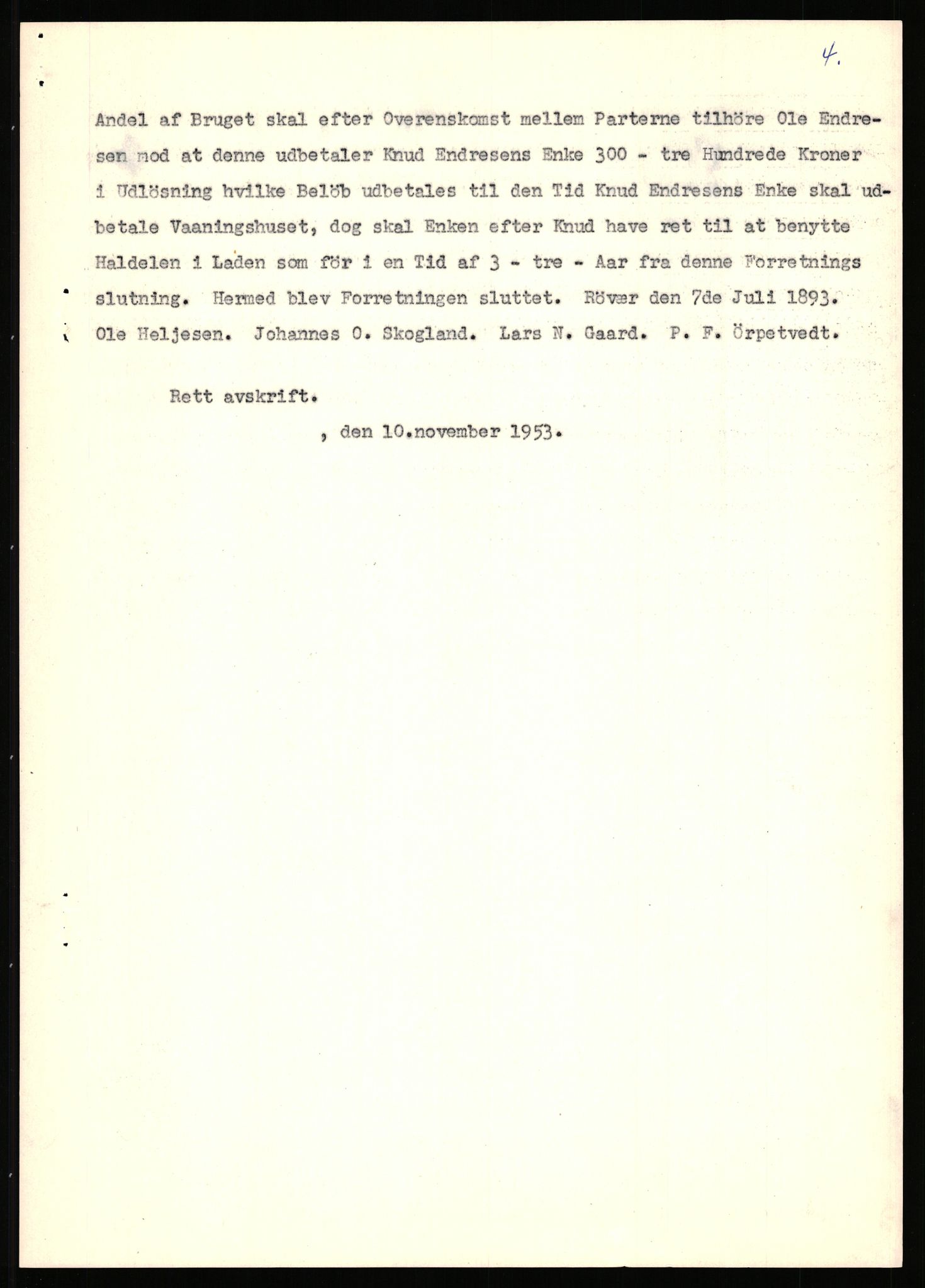 Statsarkivet i Stavanger, SAST/A-101971/03/Y/Yj/L0071: Avskrifter sortert etter gårdsnavn: Røden lille - Røvær, 1750-1930, p. 558