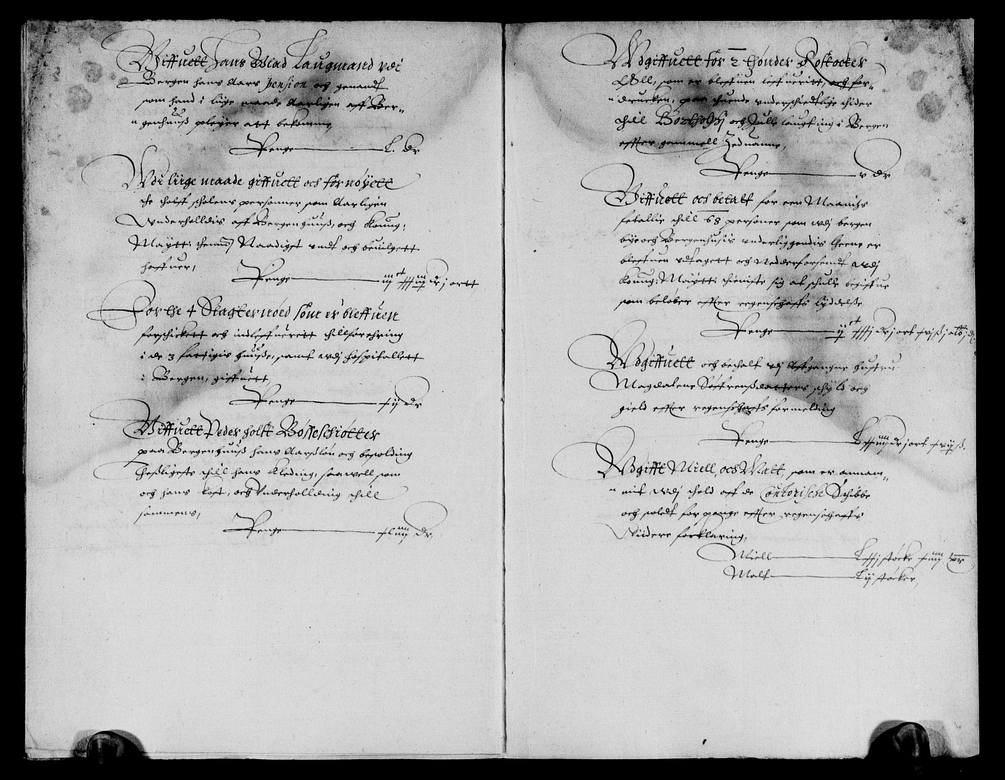 Rentekammeret inntil 1814, Reviderte regnskaper, Lensregnskaper, AV/RA-EA-5023/R/Rb/Rbt/L0016: Bergenhus len, 1613-1615