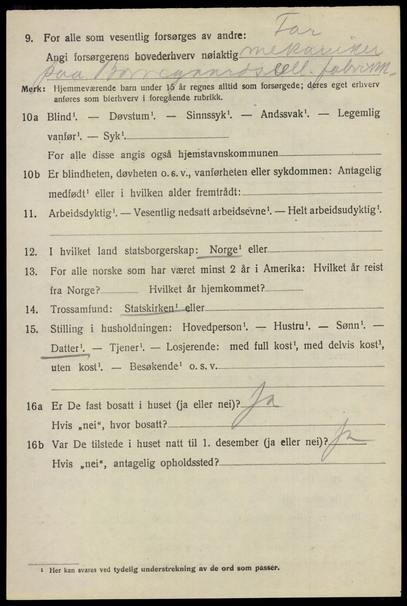 SAO, 1920 census for Tune, 1920, p. 16895