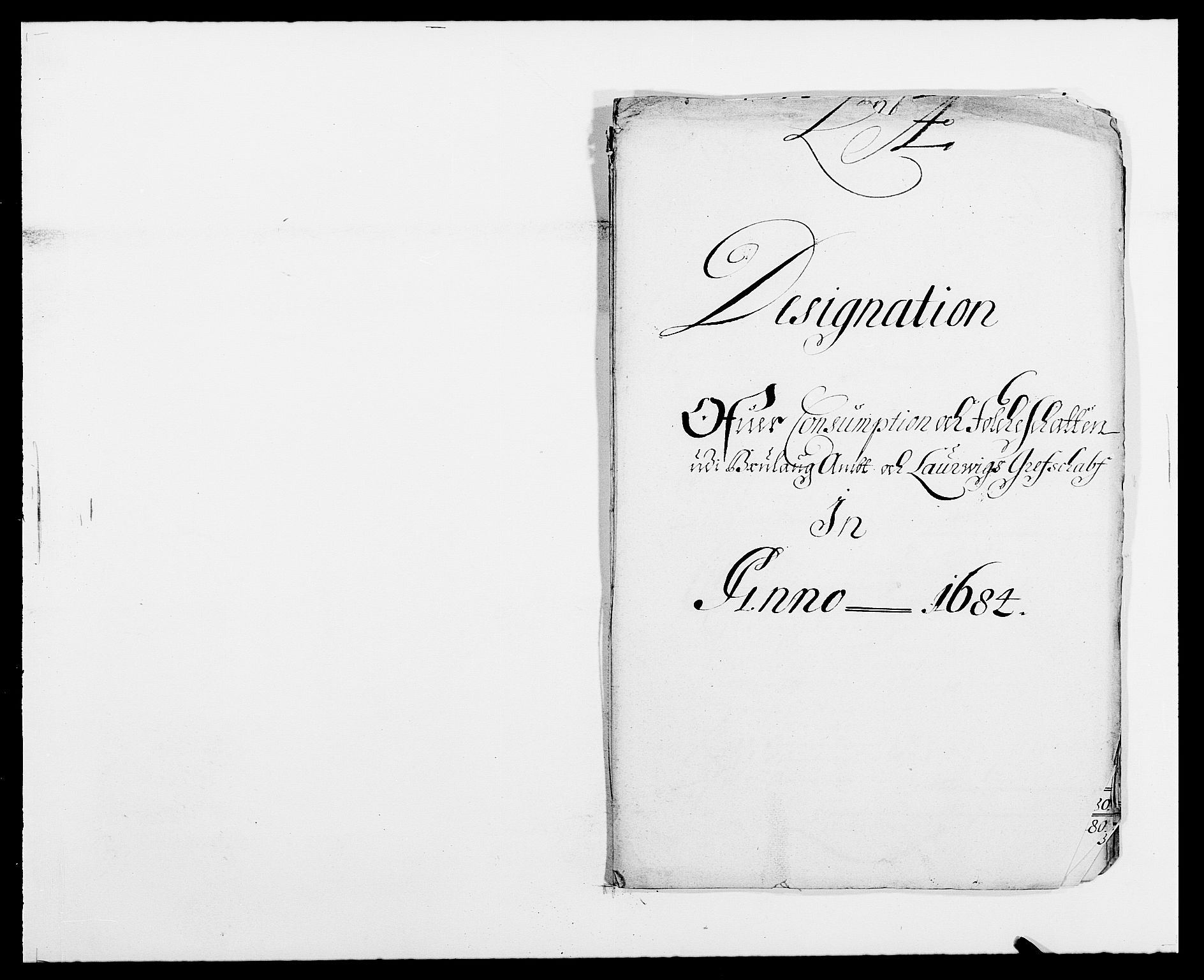 Rentekammeret inntil 1814, Reviderte regnskaper, Fogderegnskap, RA/EA-4092/R33/L1969: Fogderegnskap Larvik grevskap, 1675-1687, p. 420