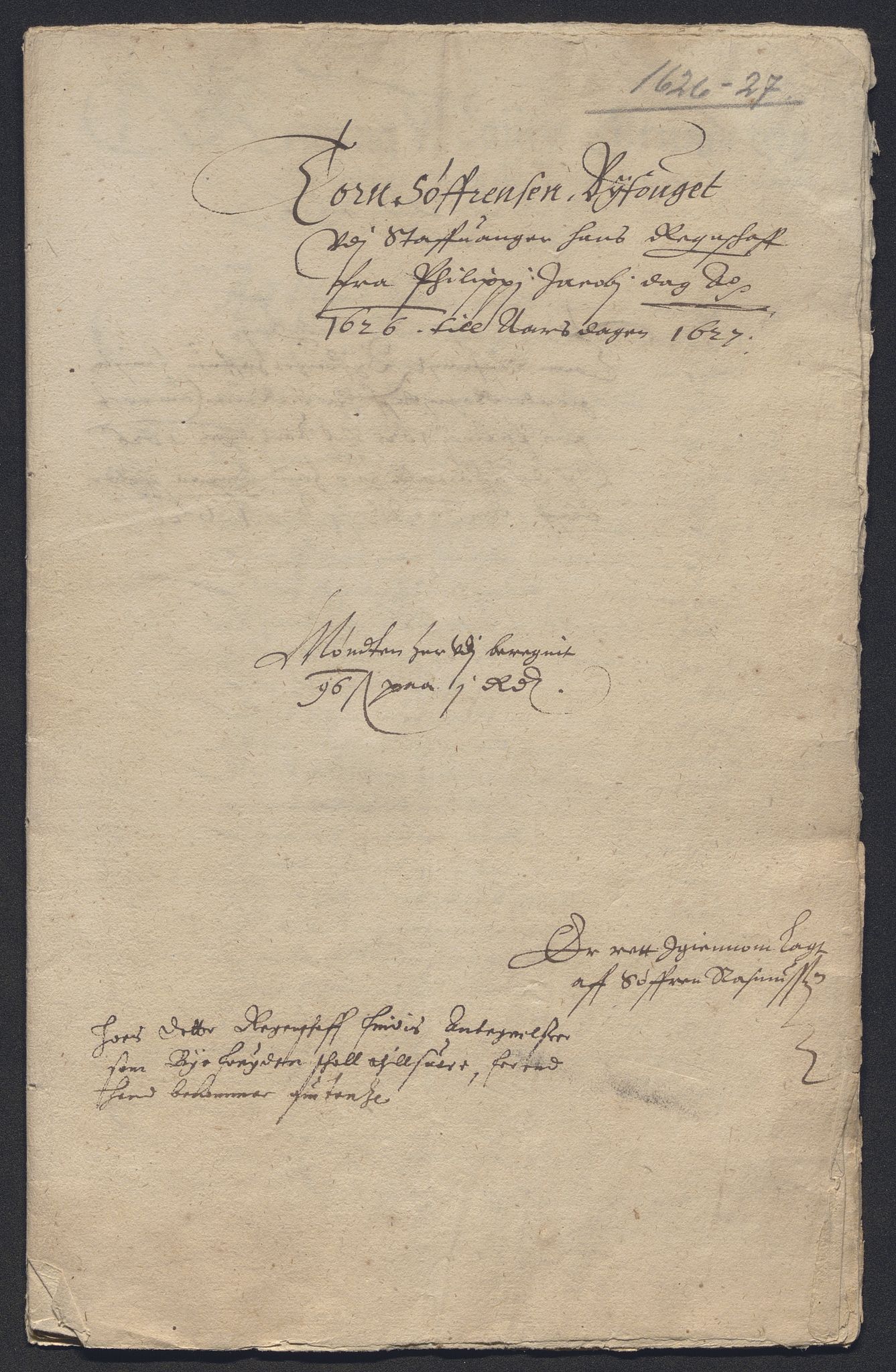 Rentekammeret inntil 1814, Reviderte regnskaper, Byregnskaper, AV/RA-EA-4066/R/Ro/L0298: [O1] By- og kontribusjonsregnskap, 1624-1639, p. 18