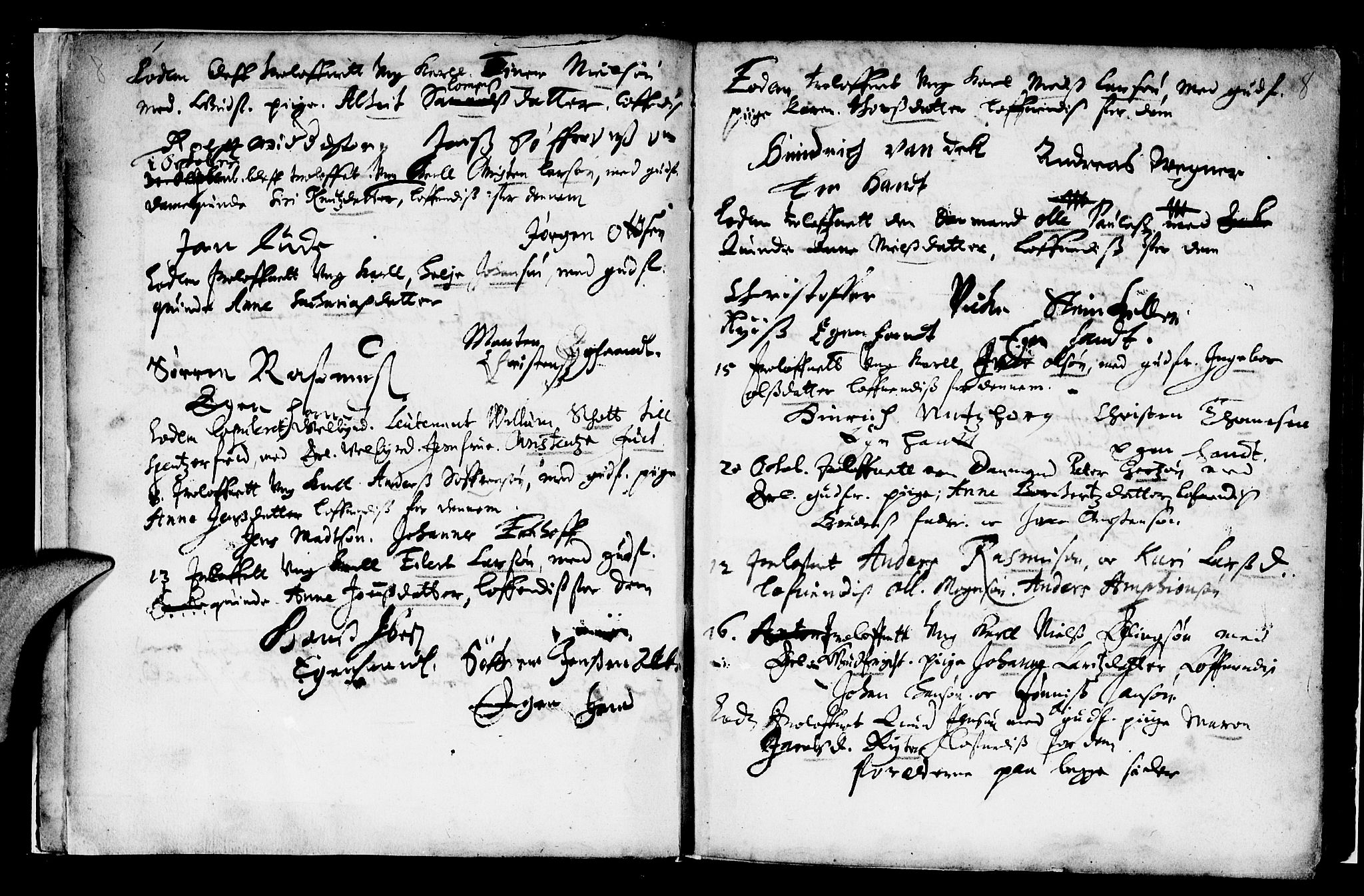 Domkirken sokneprestembete, AV/SAB-A-74801/H/Haa/L0006: Parish register (official) no. A 6, 1663-1683, p. 8