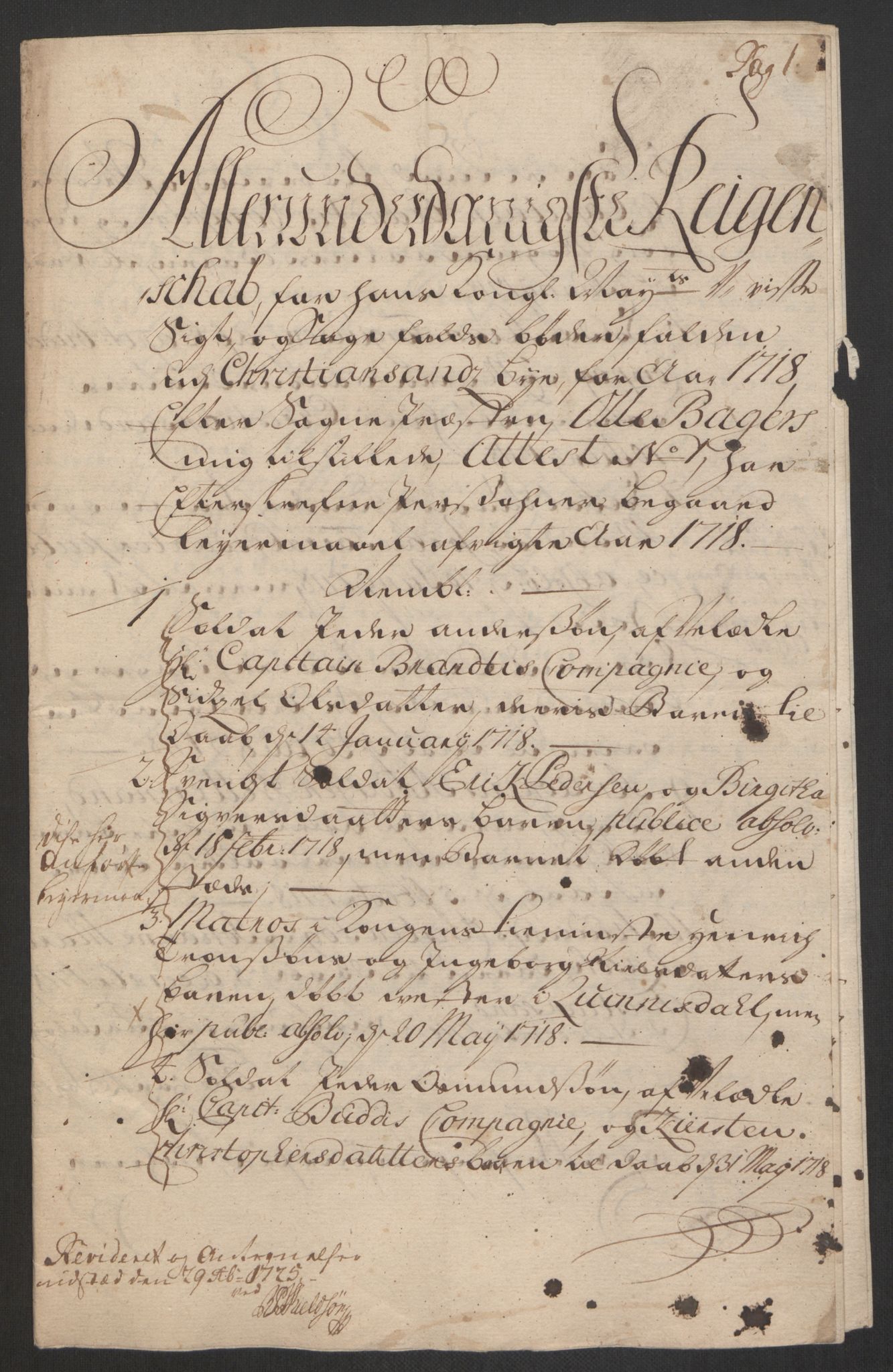 Rentekammeret inntil 1814, Reviderte regnskaper, Byregnskaper, AV/RA-EA-4066/R/Rm/L0285: [M18] Sikt og sakefall, 1681-1718, p. 569