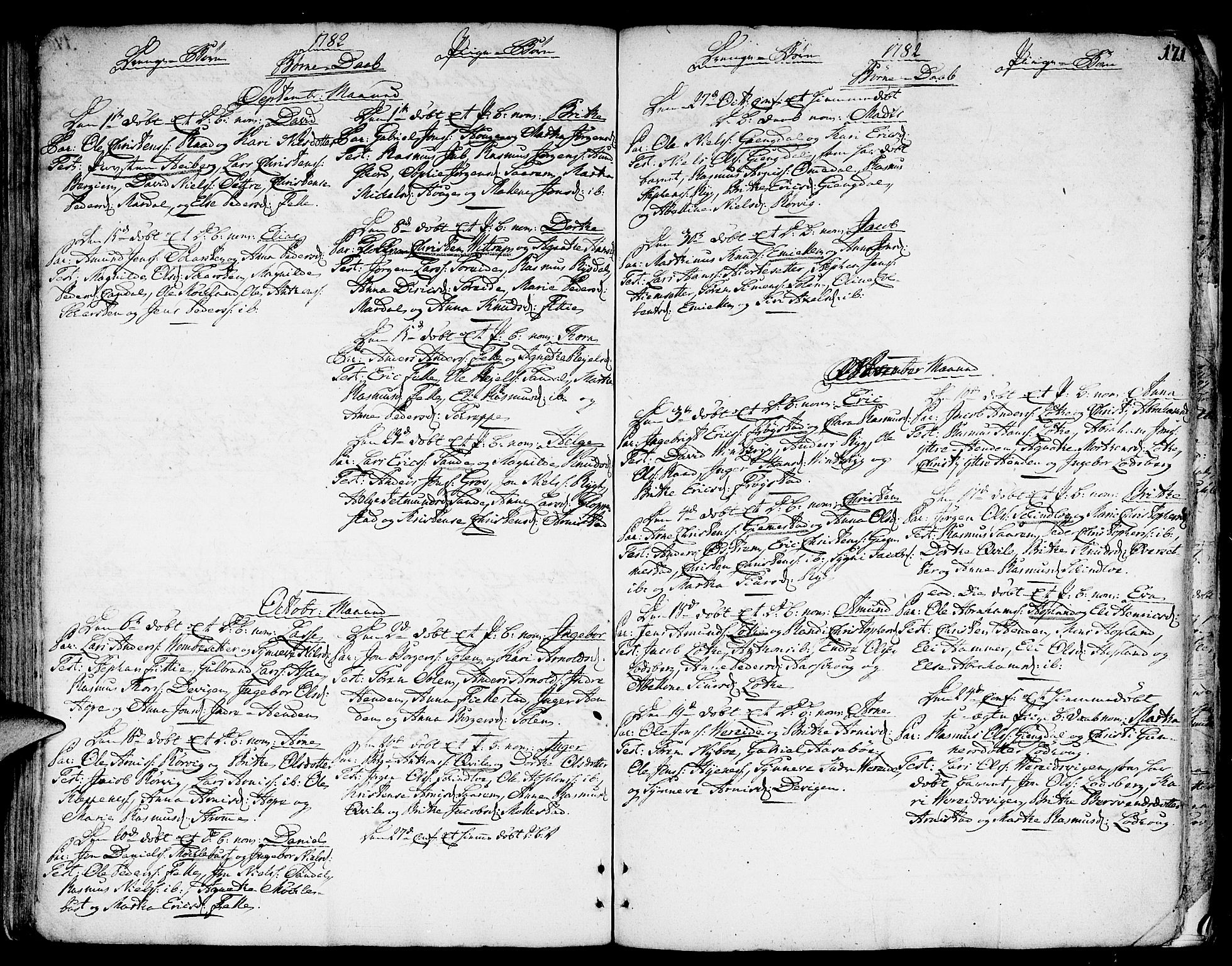 Gloppen sokneprestembete, AV/SAB-A-80101/H/Haa/Haaa/L0004: Parish register (official) no. A 4, 1758-1784, p. 171