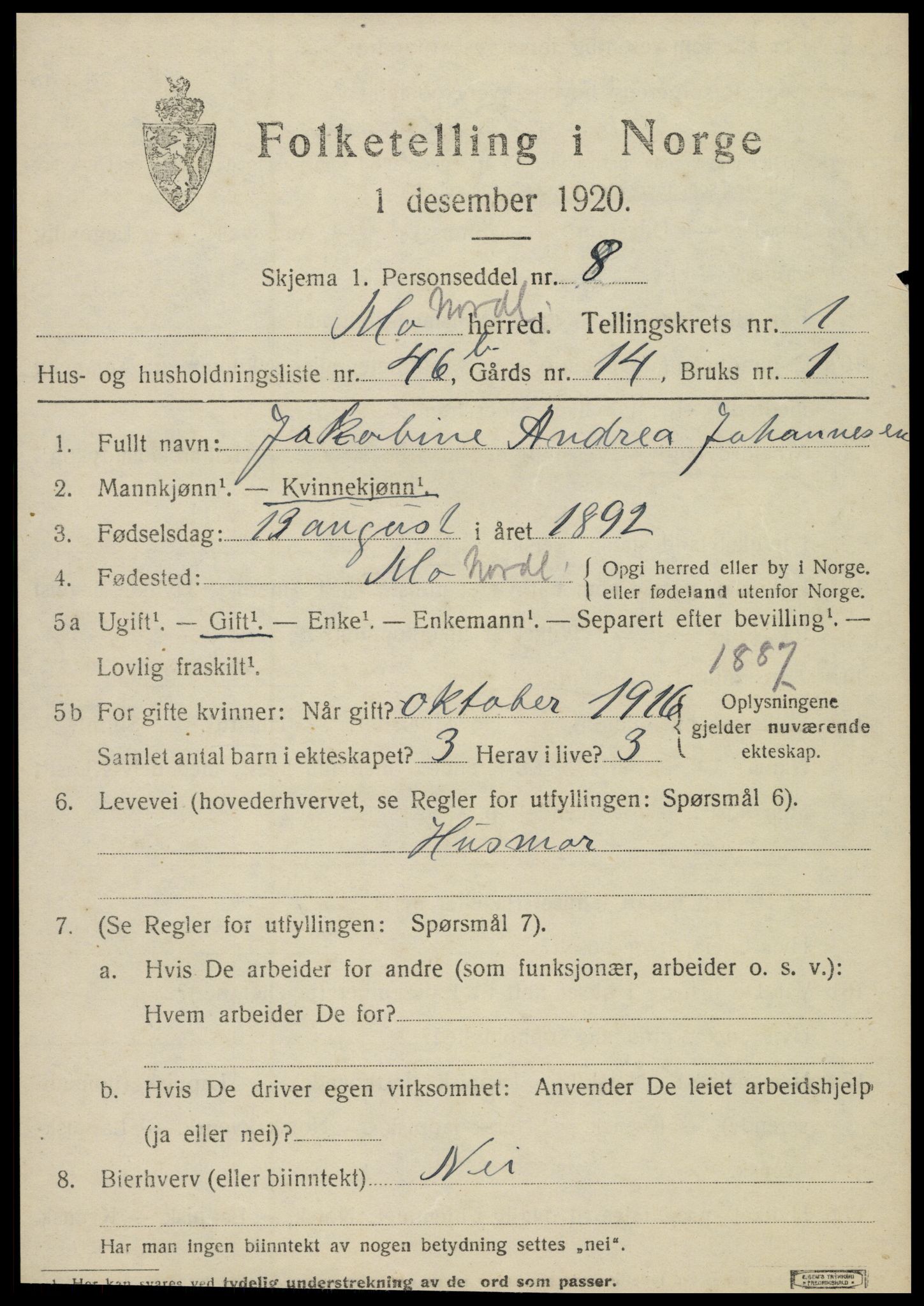 SAT, 1920 census for Mo, 1920, p. 2511