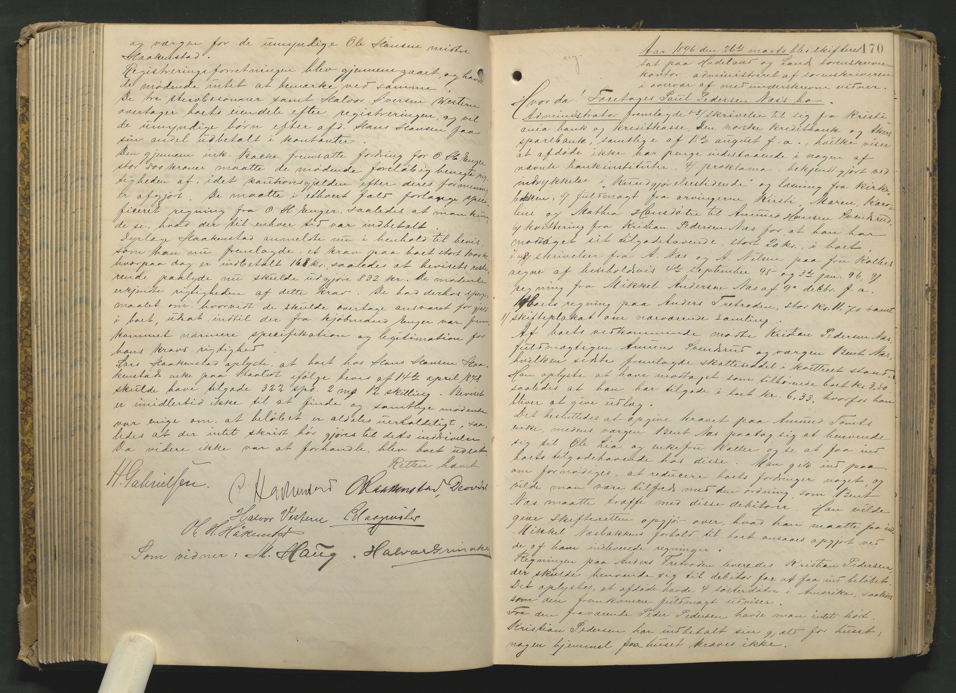 Hadeland og Land tingrett, AV/SAH-TING-010/J/Jc/L0005: Skifteforhandlingsprotokoll, 1893-1916, p. 169b-170a