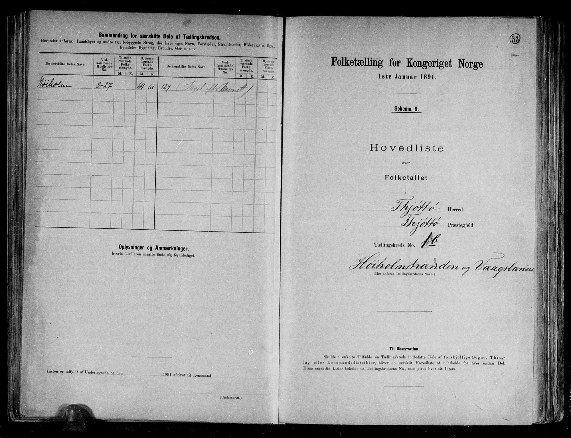 RA, 1891 census for 1817 Tjøtta, 1891, p. 7