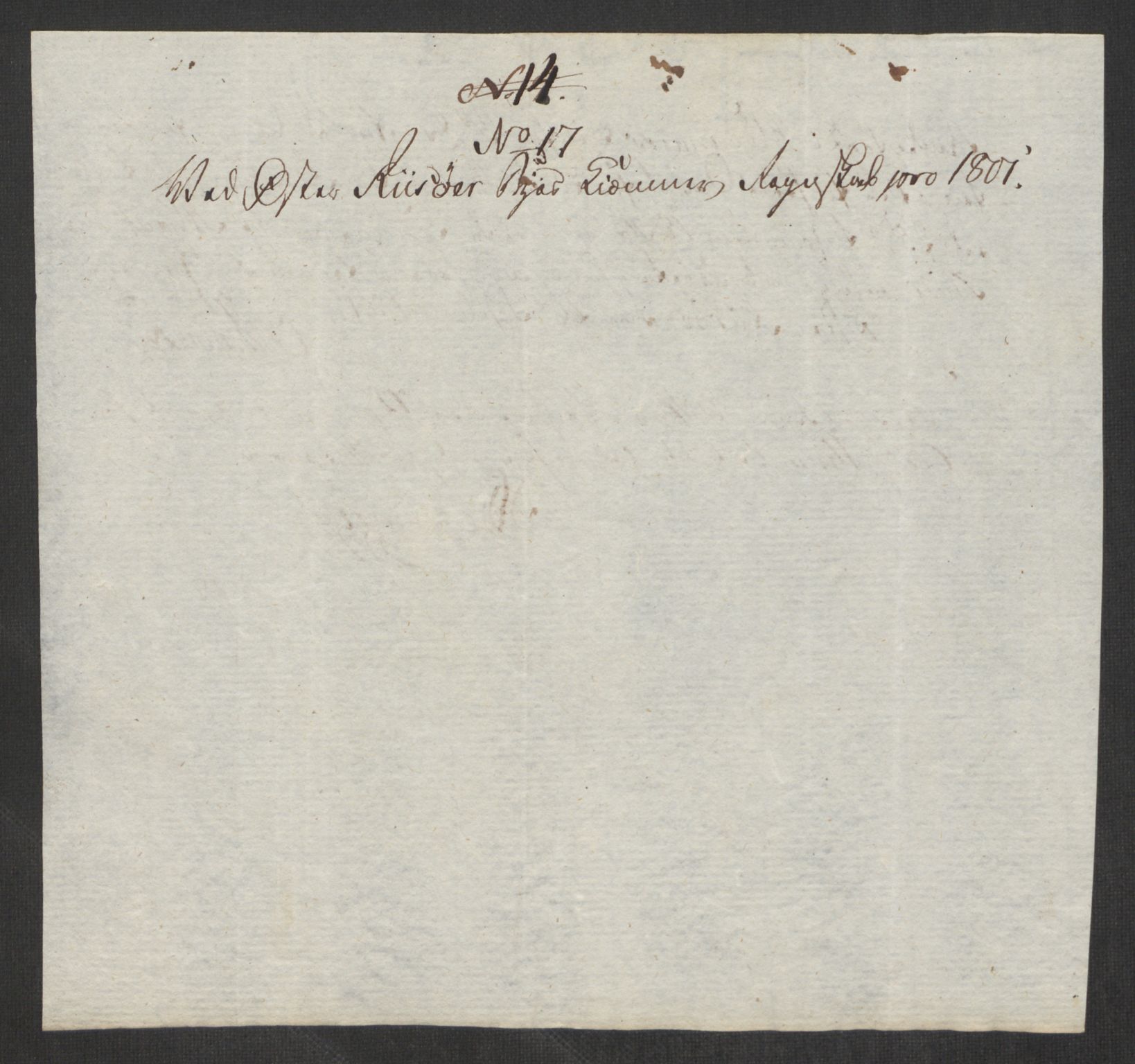 Danske Kanselli 1800-1814, AV/RA-EA-3024/K/Kk/Kka/Kkac/L0236: Kjøpstadregnskap Øster Risør, 1801-1804, p. 220