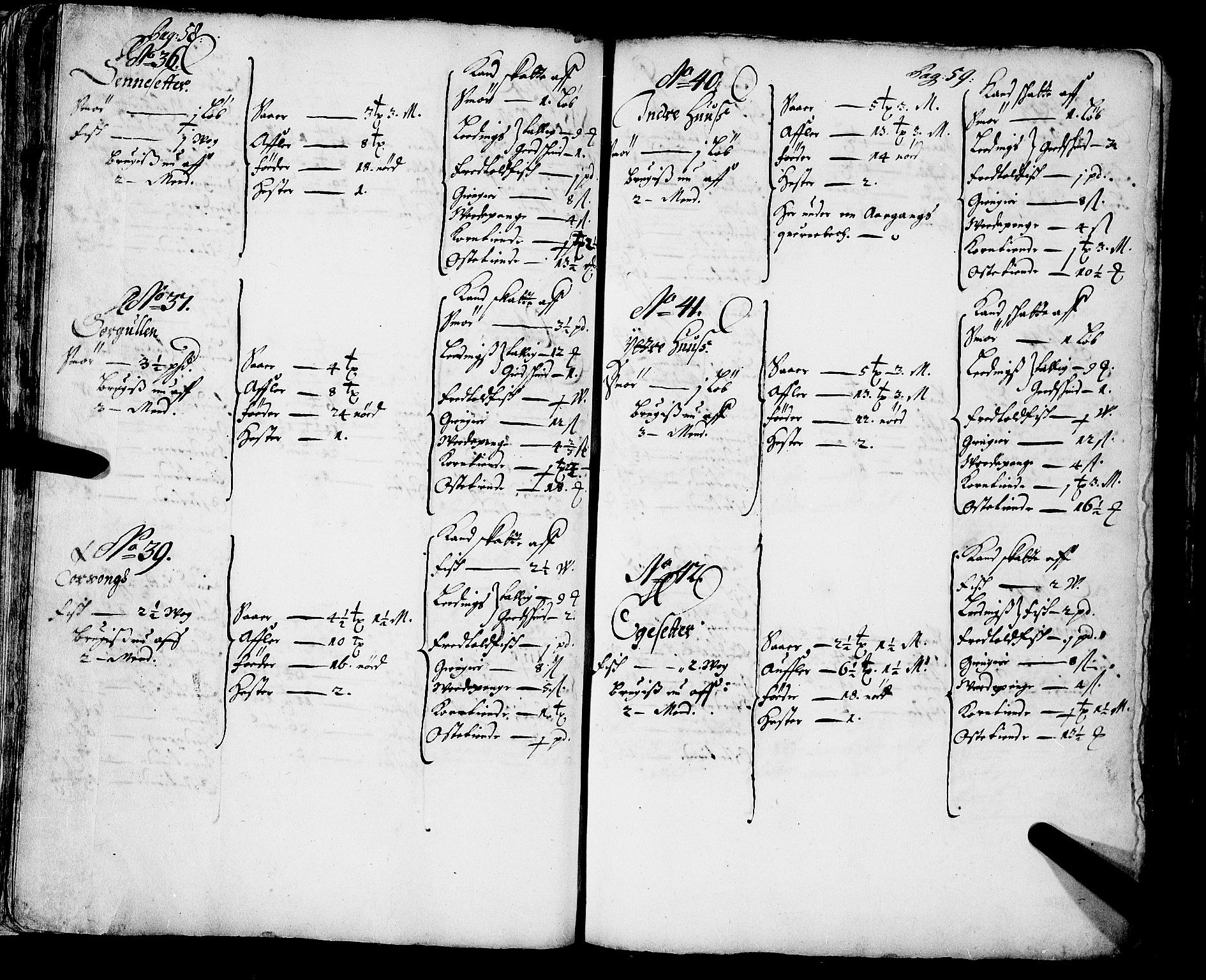 Rentekammeret inntil 1814, Realistisk ordnet avdeling, AV/RA-EA-4070/N/Nb/Nba/L0043: Sunnfjord fogderi, 1667, p. 58-59