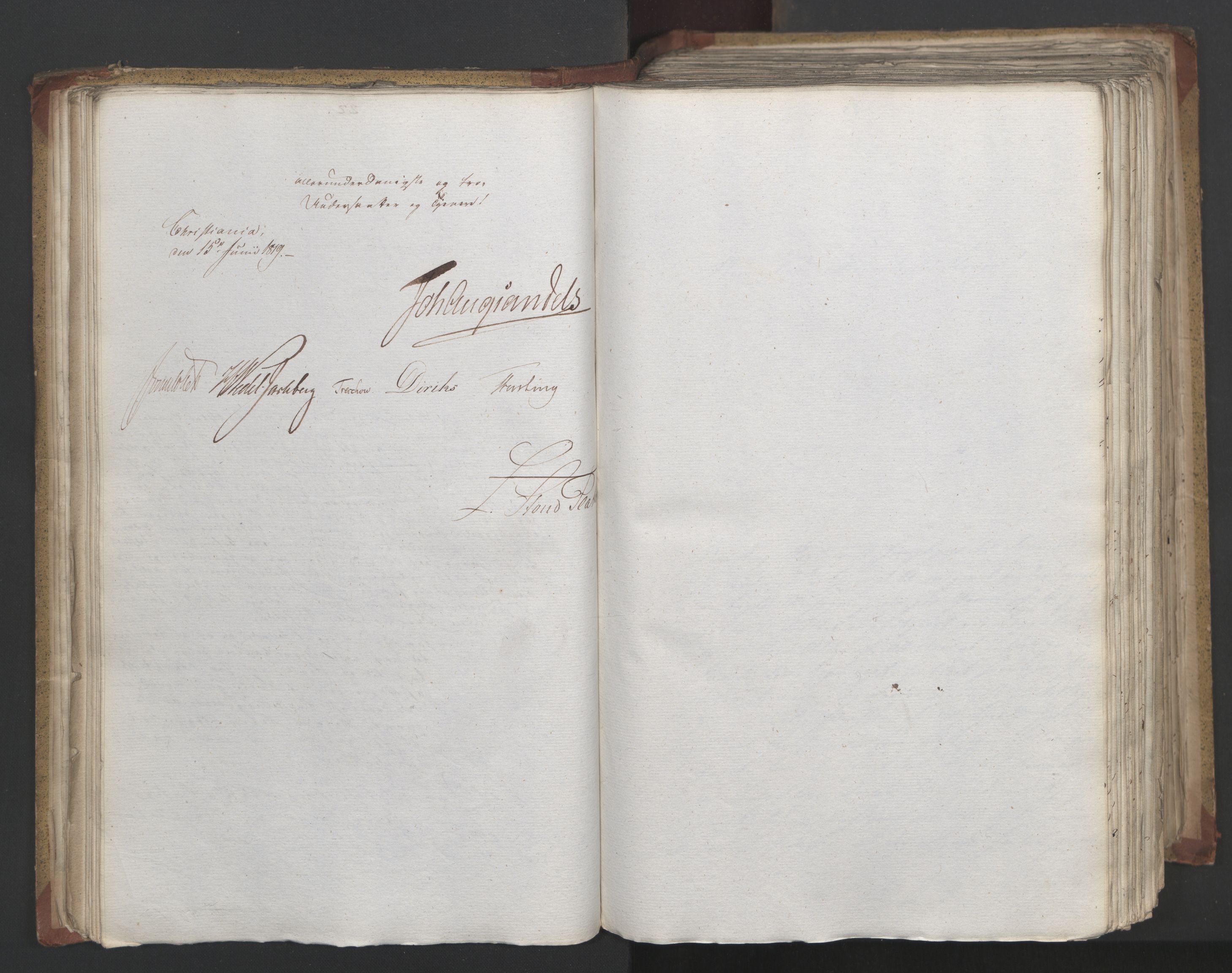 Statsrådsavdelingen i Stockholm, AV/RA-S-1003/D/Da/L0019: Regjeringsinnstillinger nr. 3856-4052, 1819, p. 55