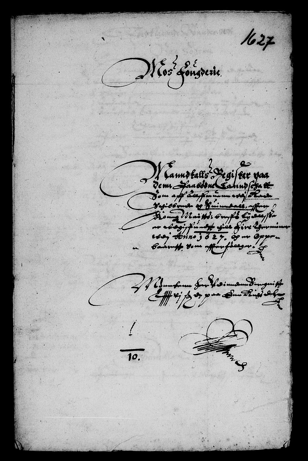 Rentekammeret inntil 1814, Reviderte regnskaper, Lensregnskaper, AV/RA-EA-5023/R/Rb/Rba/L0083: Akershus len, 1627-1628