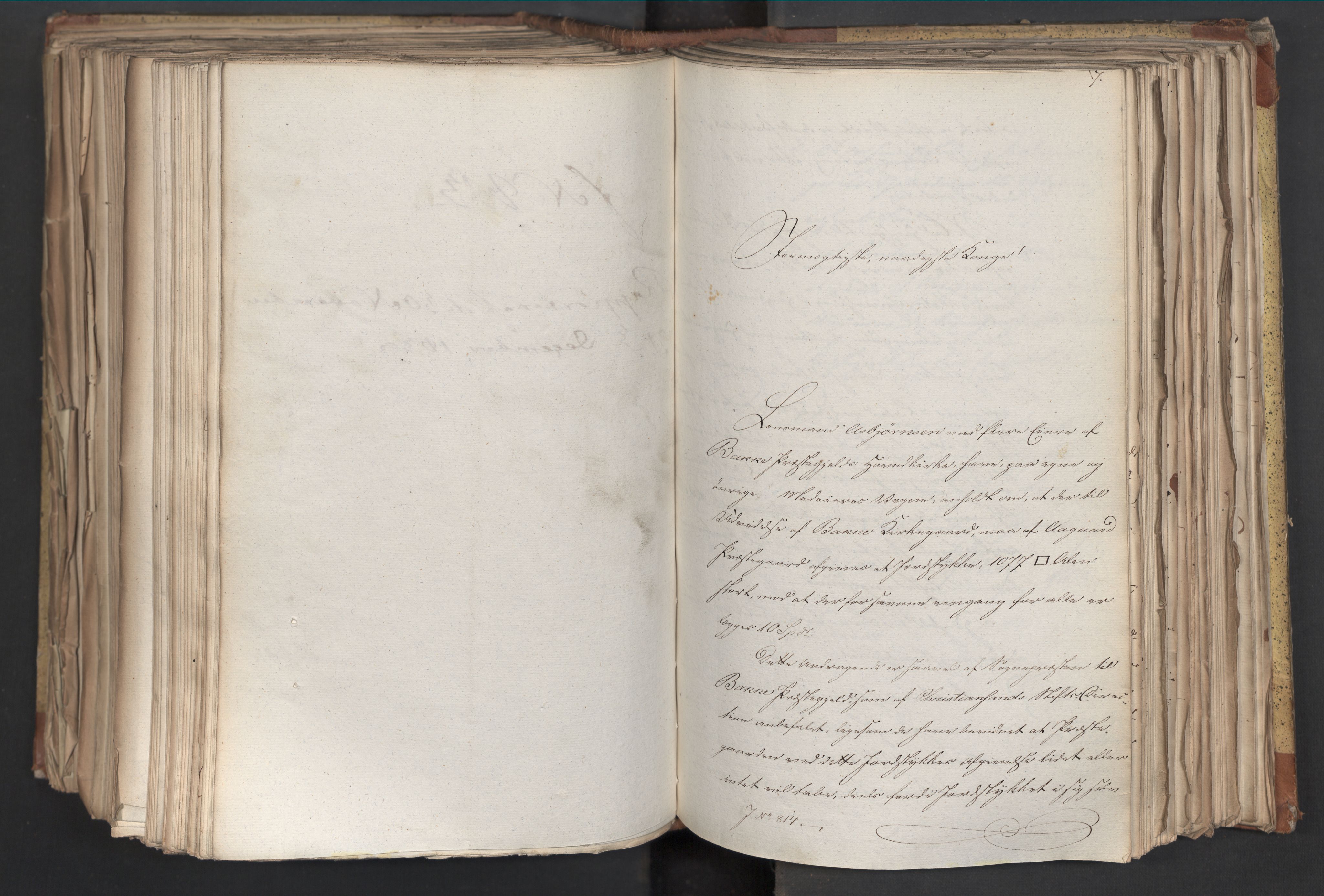 Statsrådsavdelingen i Stockholm, AV/RA-S-1003/D/Da/L0068: Regjeringsinnstillinger nr. 660-876, 1830, p. 524