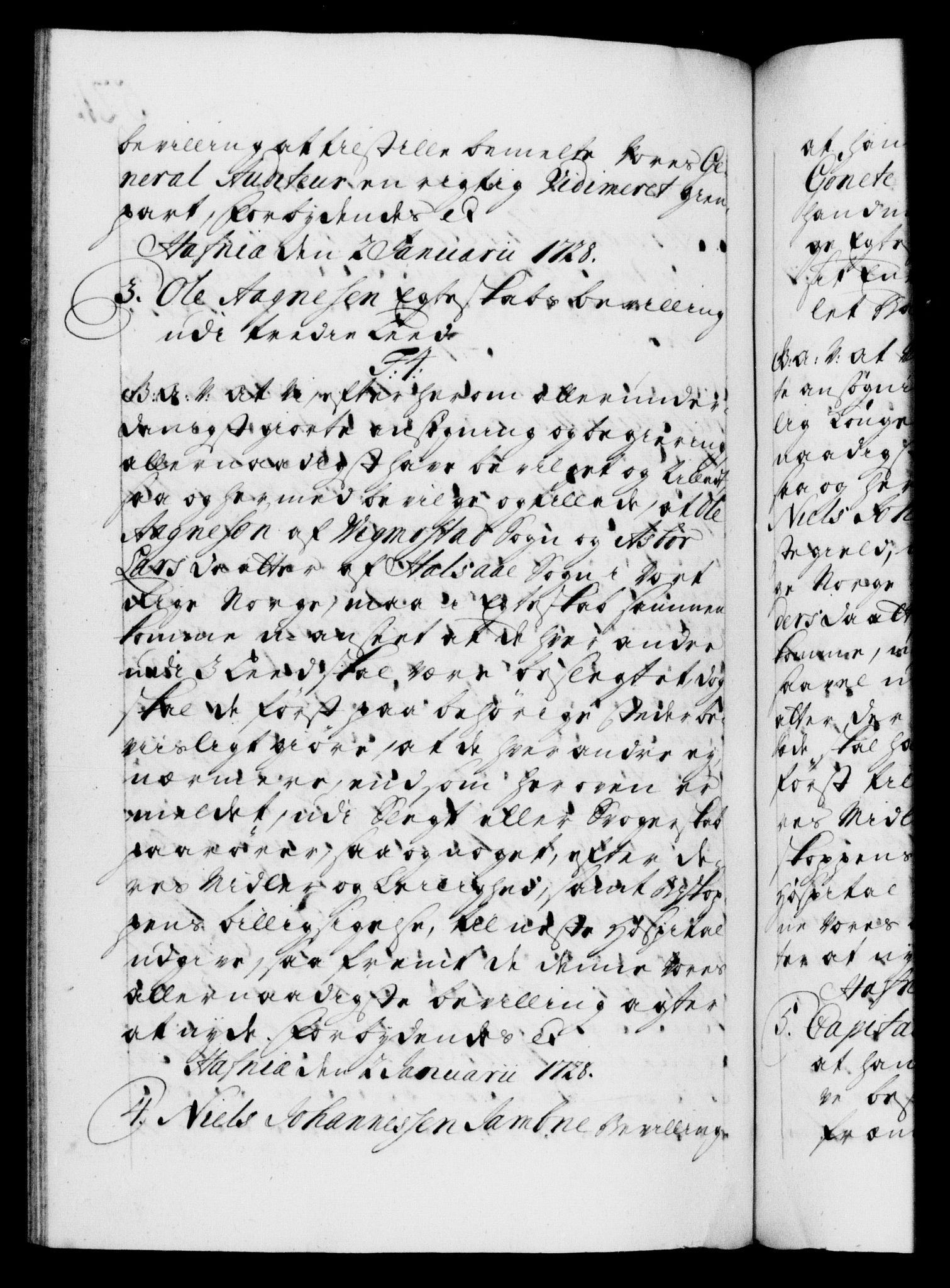 Danske Kanselli 1572-1799, AV/RA-EA-3023/F/Fc/Fca/Fcaa/L0025: Norske registre, 1726-1728, p. 521b