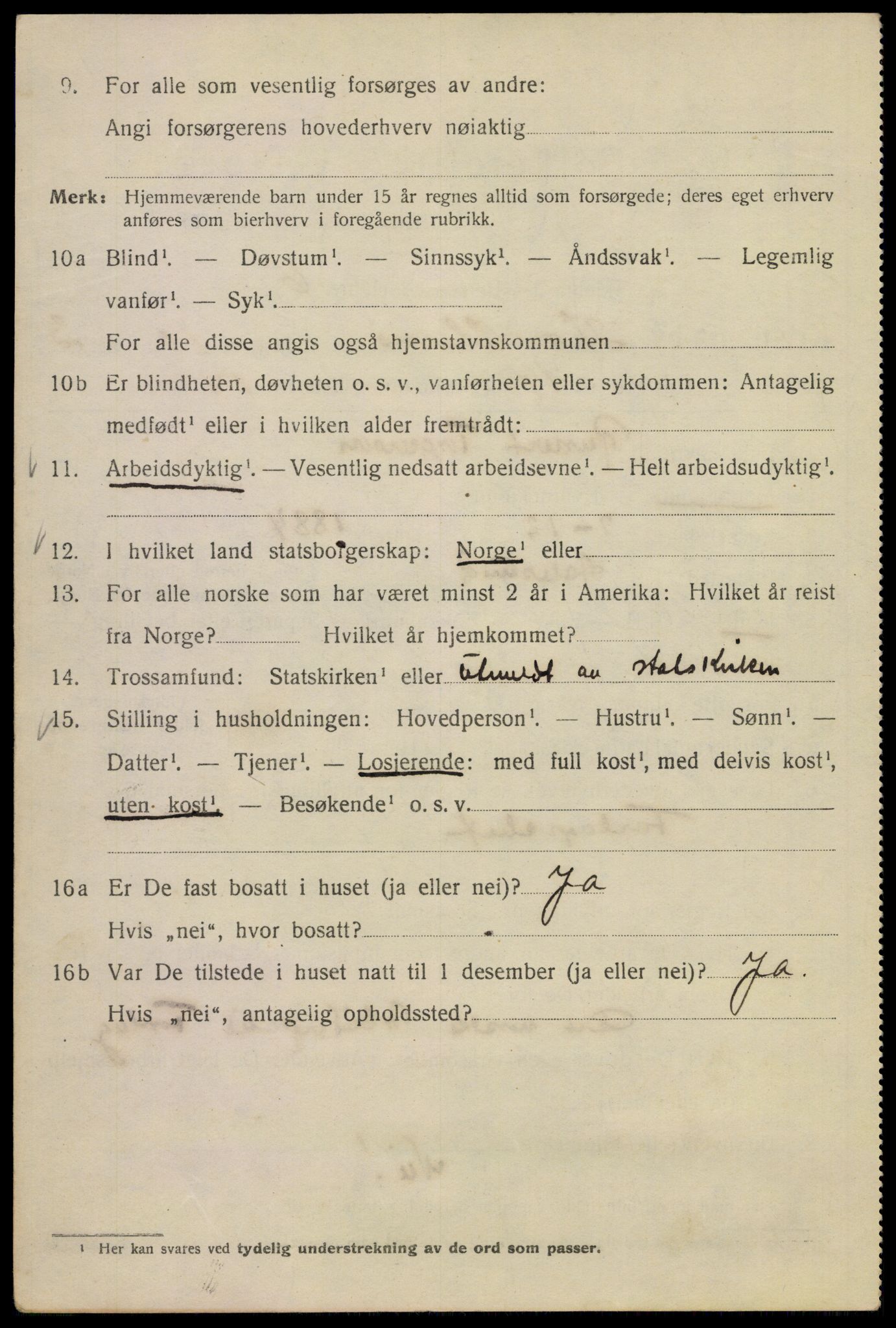 SAO, 1920 census for Kristiania, 1920, p. 574176