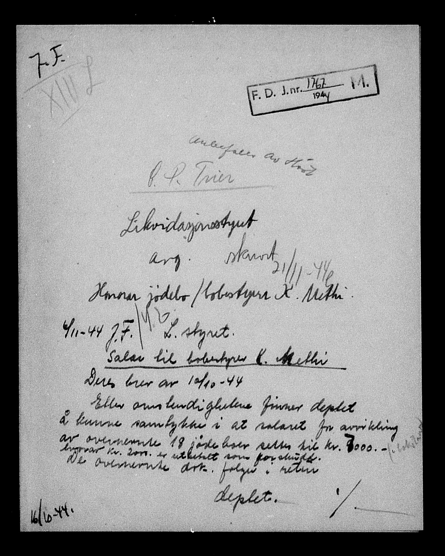 Justisdepartementet, Tilbakeføringskontoret for inndratte formuer, AV/RA-S-1564/H/Hc/Hcc/L0984: --, 1945-1947, p. 477