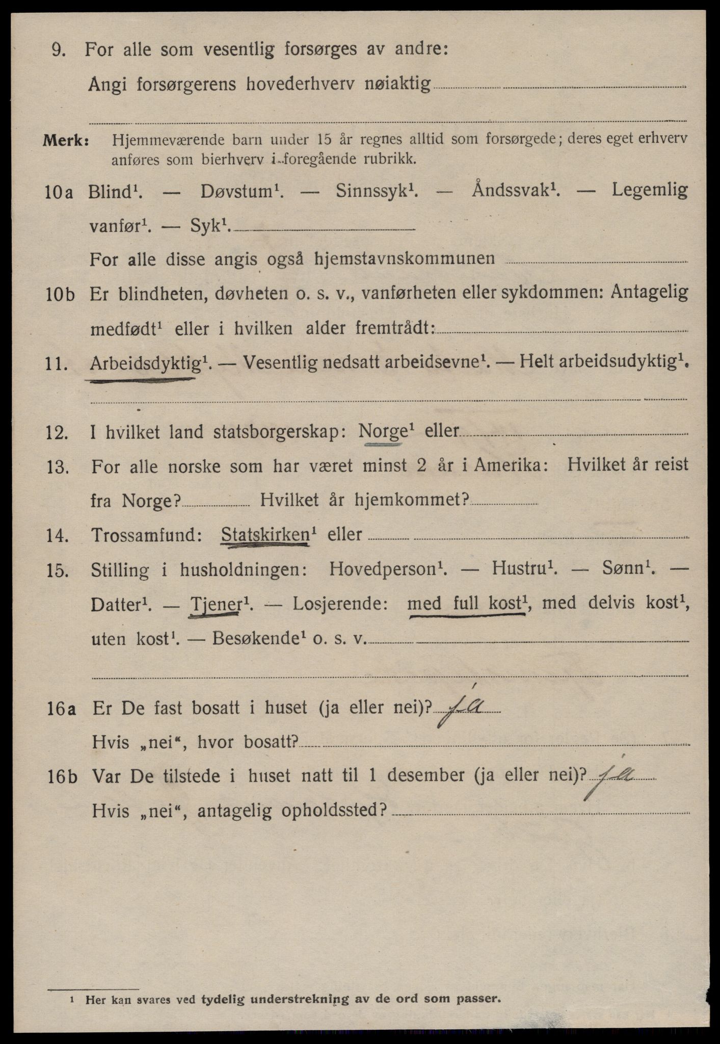 SAT, 1920 census for Ålesund, 1920, p. 30535